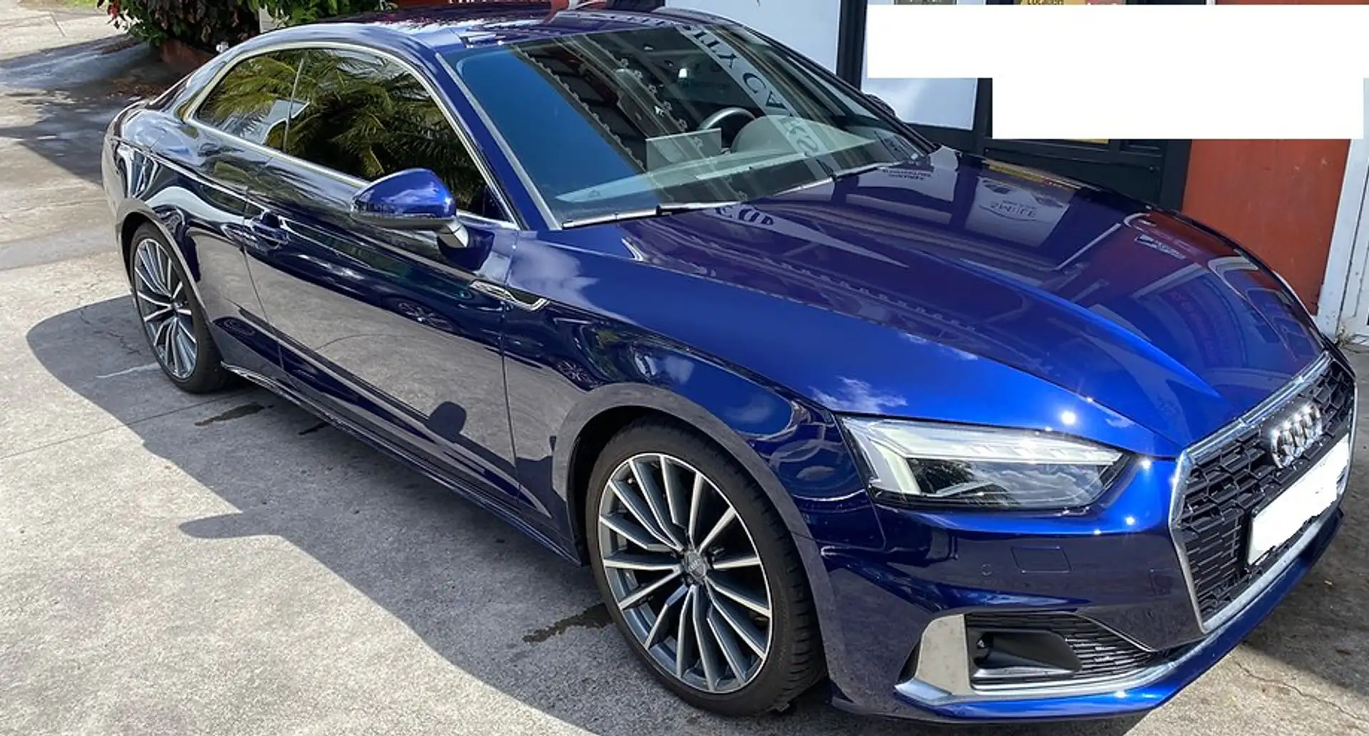Audi A5 A5 2019 Coupe  40 2.0 tfsi  automatica mild hybrid Blu/Azzurro - 2
