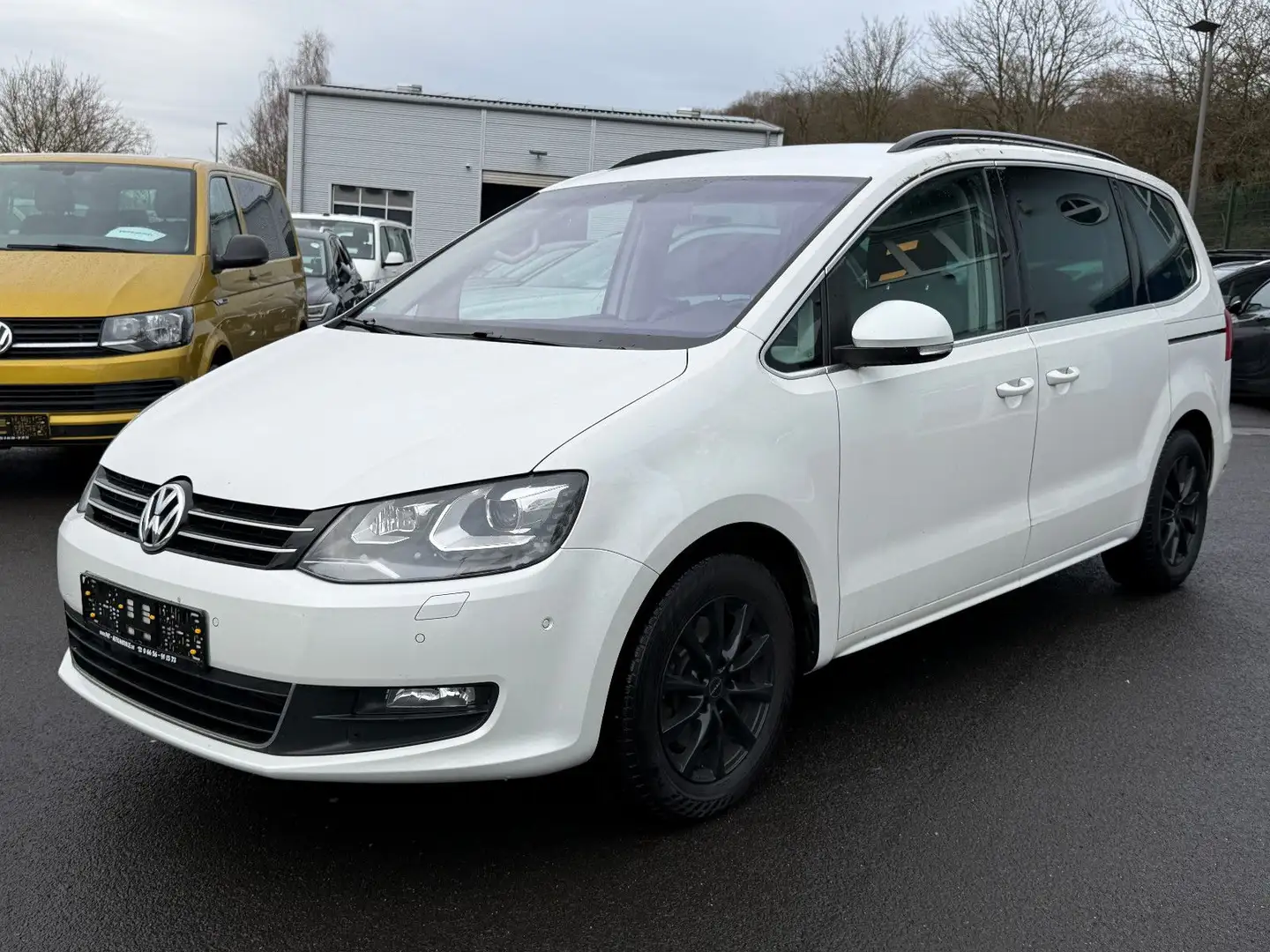 Volkswagen Sharan Comfortline DSG AHK GRA Xenon Kamera SHZ Blanc - 2