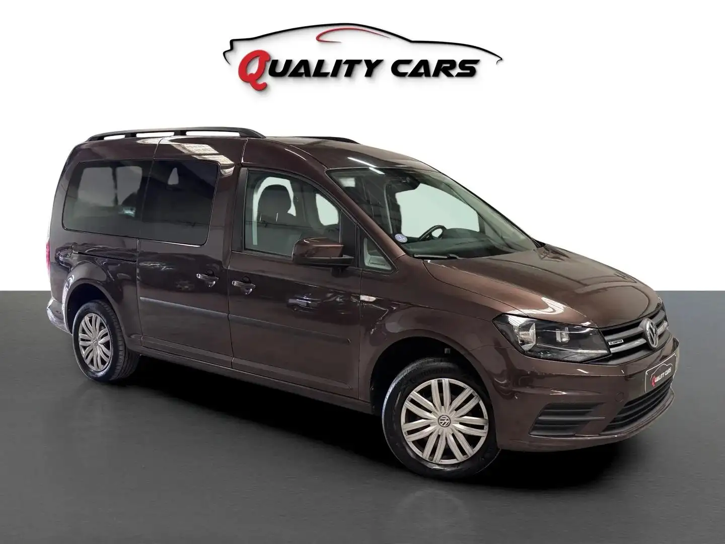 Volkswagen Caddy Maxi 1.4 TGI | Benzine + CNG | Garantie Bruin - 1