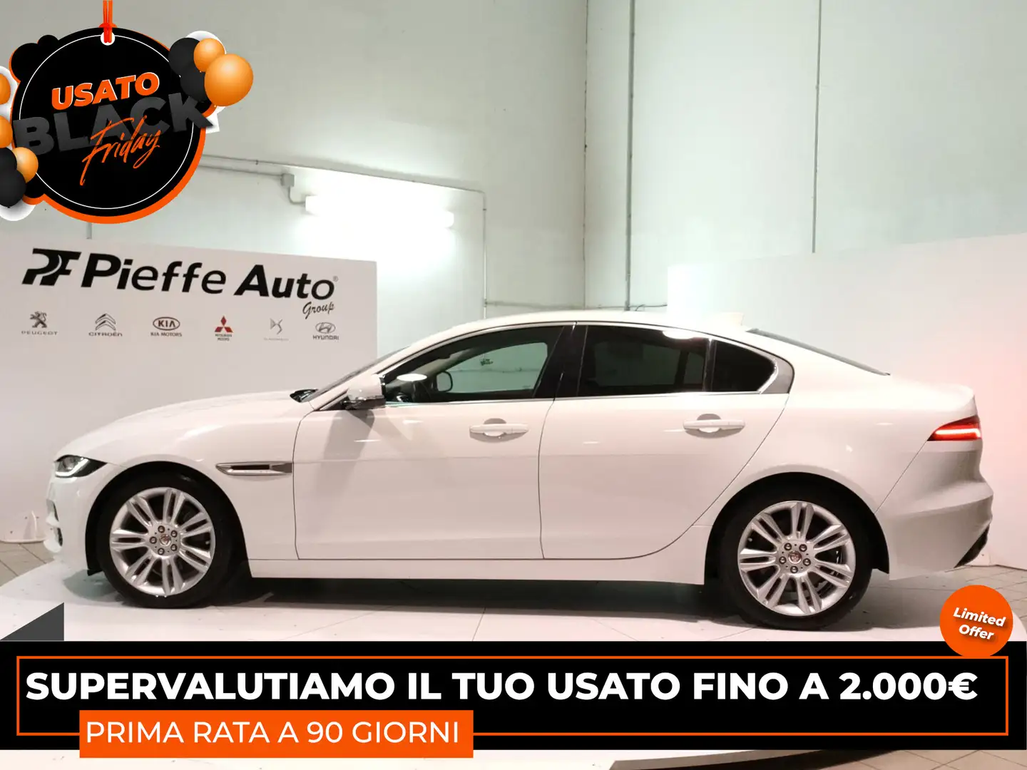 Jaguar XE (X760) - XE 2.0 D 180 CV aut. S Blanc - 2