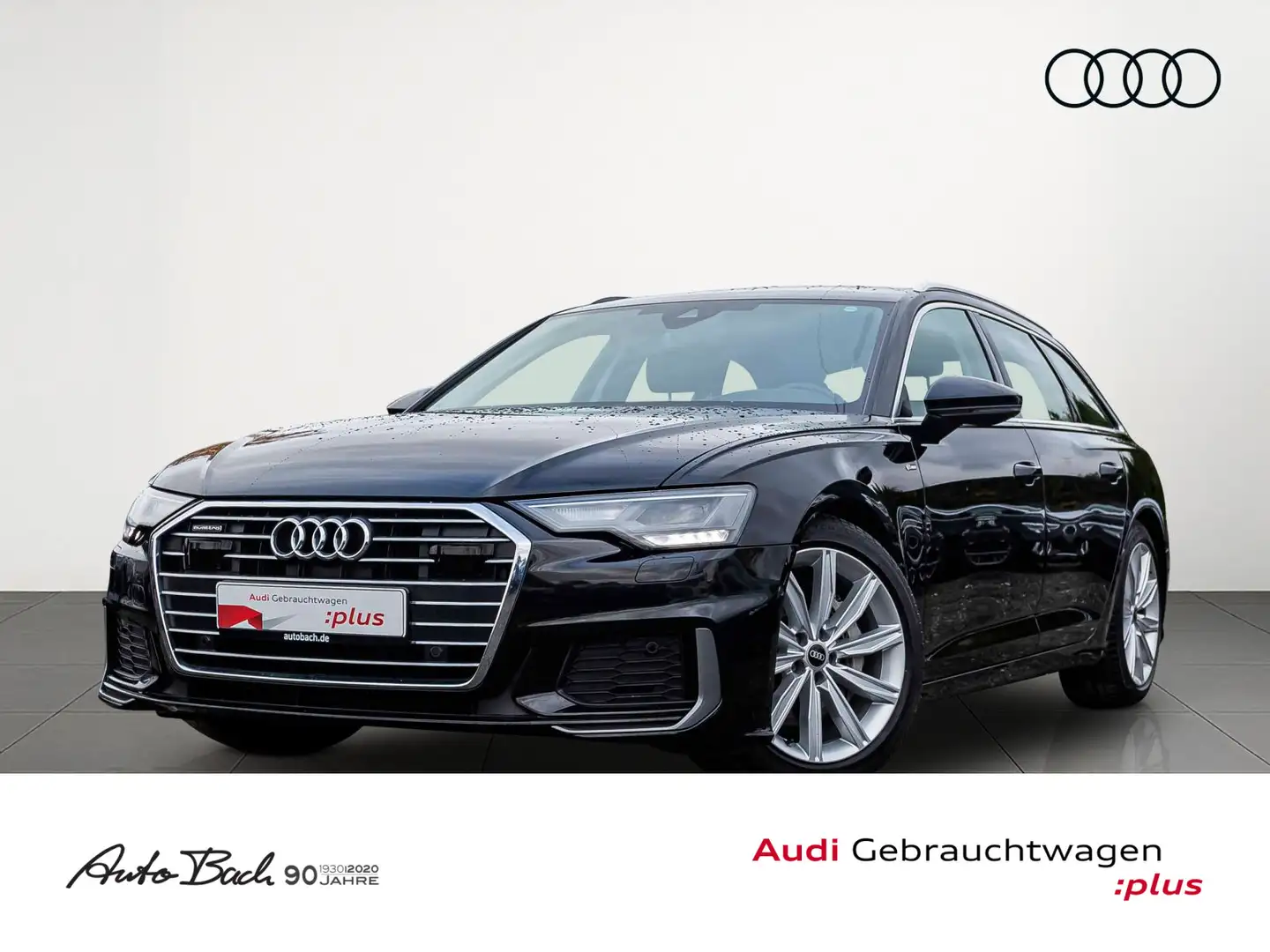 Audi A6 S line 50TDI qu. tiptronic HuD Navi AHK Schwarz - 1