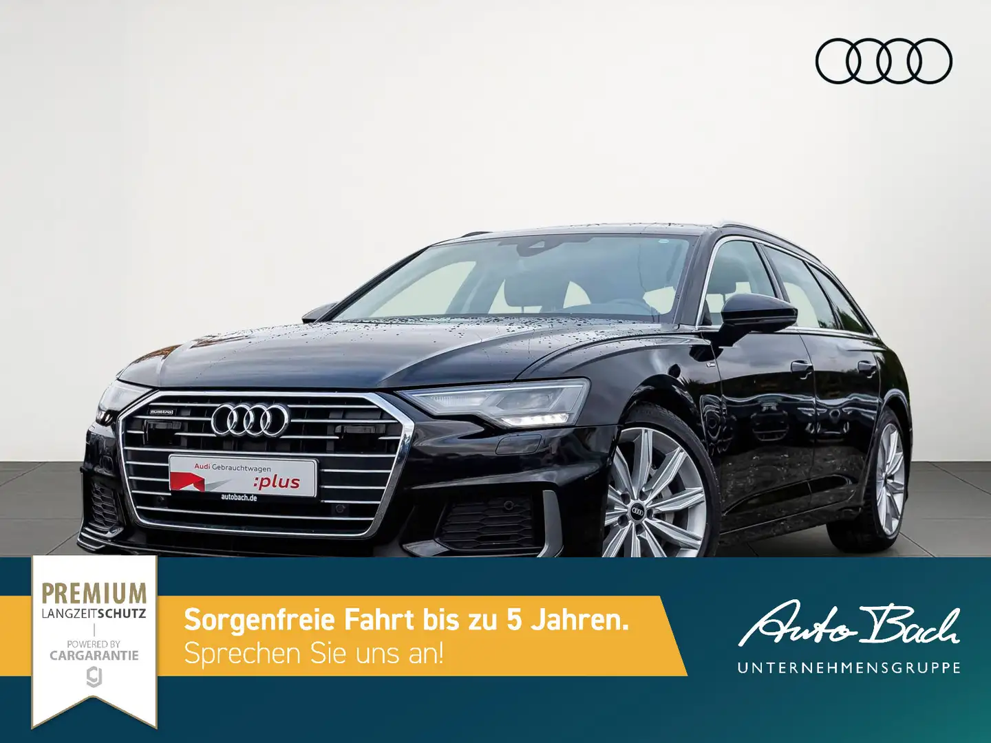 Audi A6 S line 50TDI qu. tiptronic HuD Navi AHK Schwarz - 2