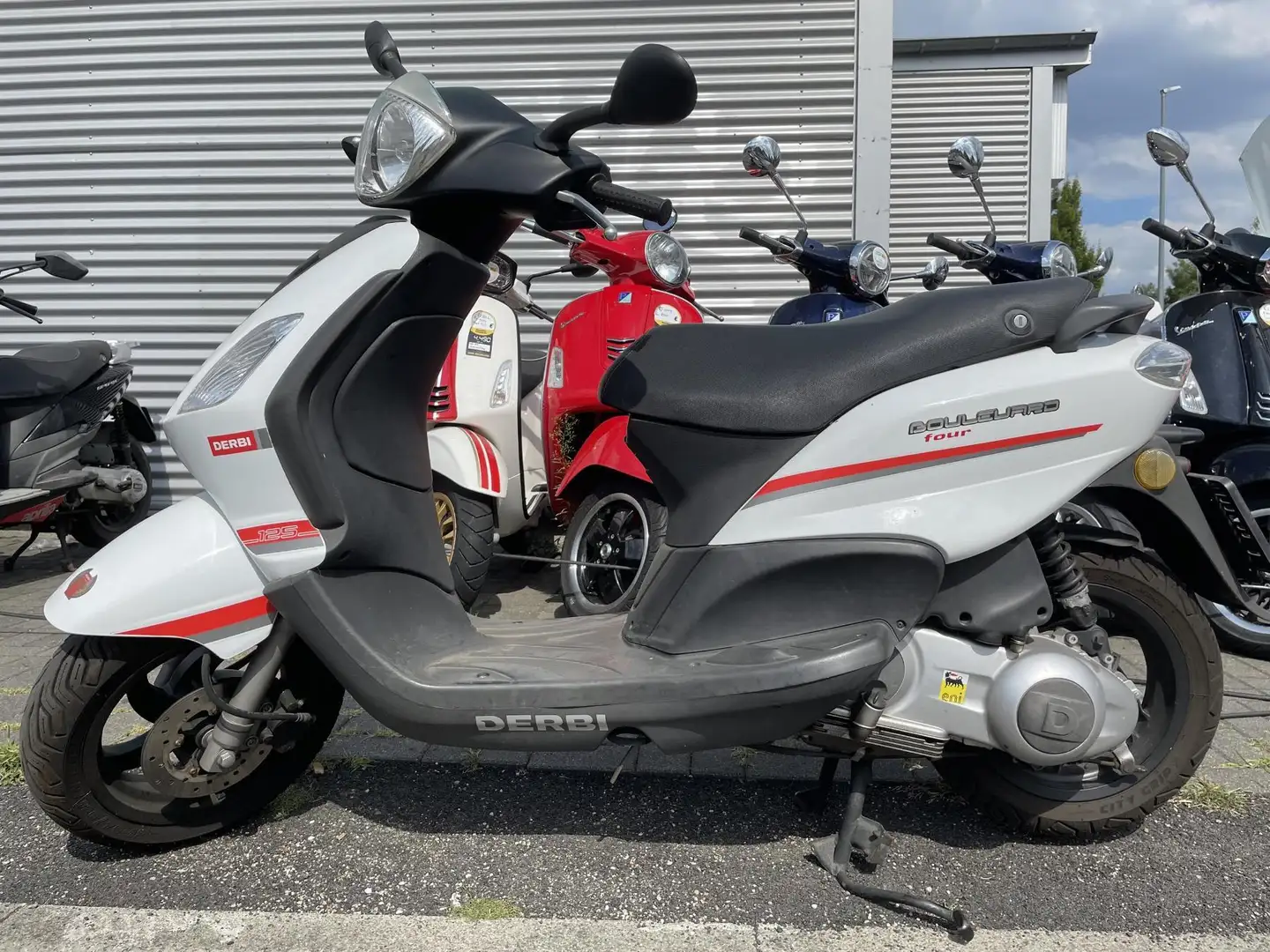 Derbi Boulevard 125 Ideal für B196 Einsteiger Weiß - 2