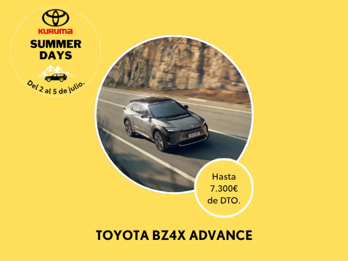 Toyota bZ4X 200E 4X2 Advance Blanco - 1
