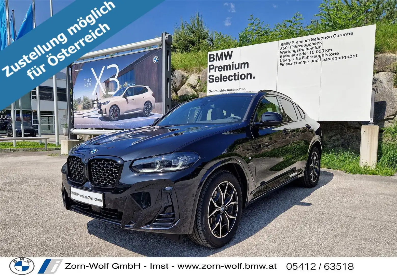 BMW X4 xDrive 20d 48 V Noir - 1