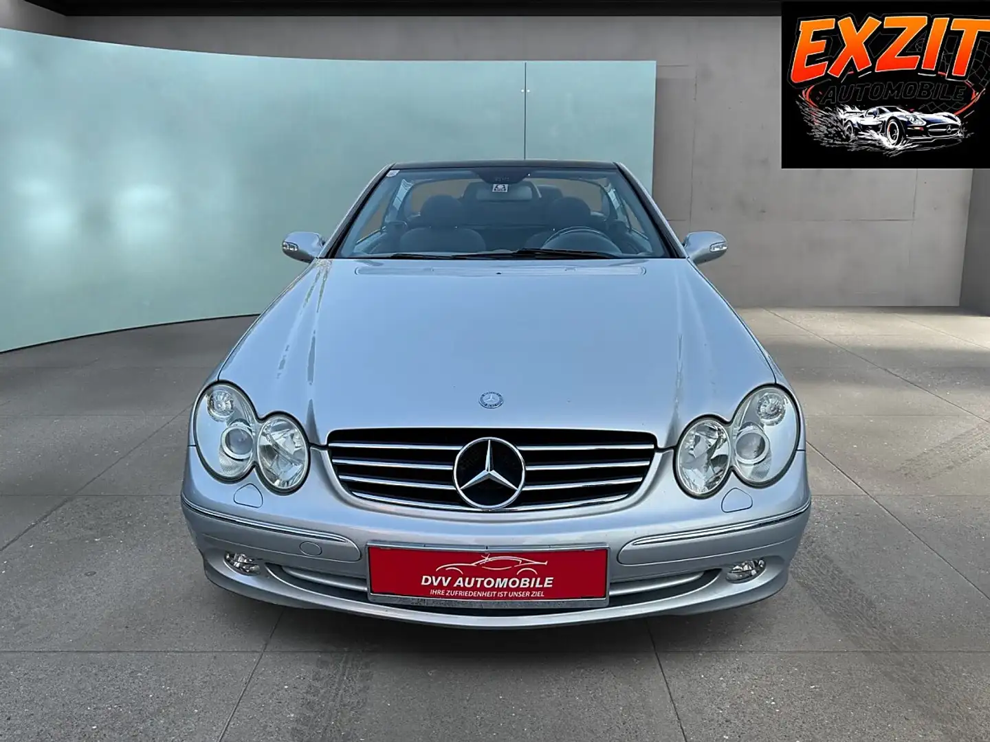 Mercedes-Benz CLK 320 Cabrio Avantgarde*Nur 130.000km*Automatik* Silber - 2