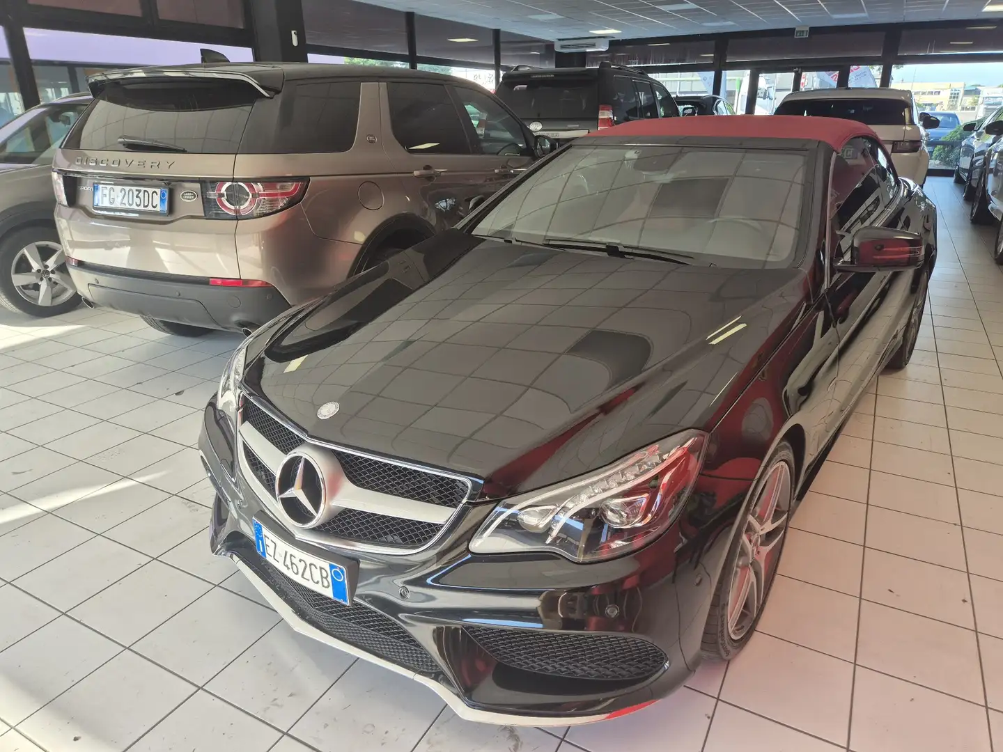 Mercedes-Benz E 220 Classe E - Cabrio cdi Premium AMG capotte cartier Nero - 2