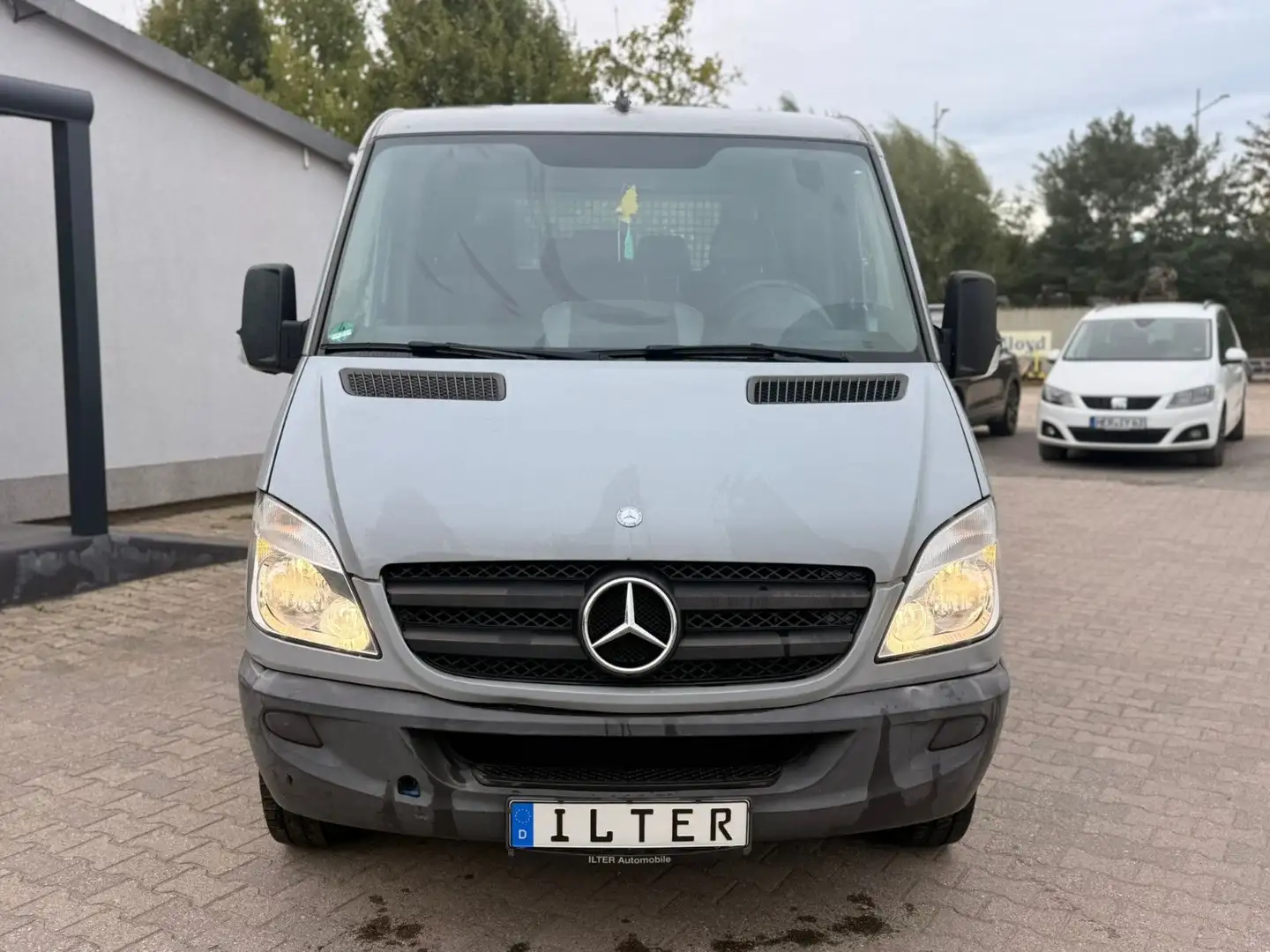 Mercedes-Benz Sprinter 313 CDI Pritsche/DoKa 7 Sitze AHK Blau - 2
