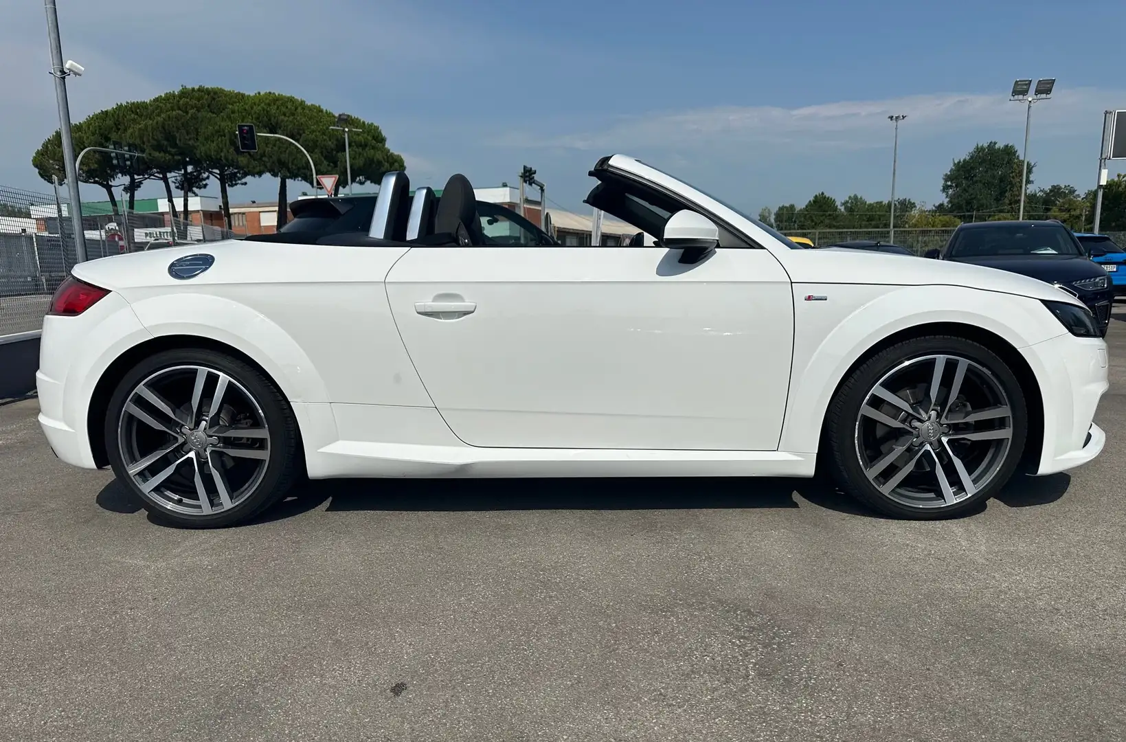 Audi TT Roadster 1.8 tfsi S line / KM DOC./BELLISSIMA/NAVI Blanc - 2