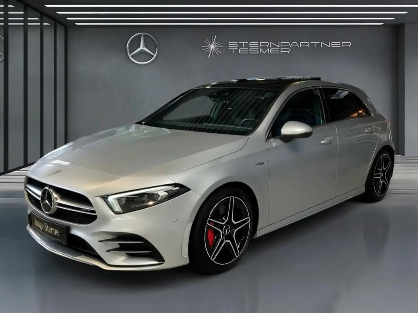Mercedes-Benz A 35 AMG A 35 4M AMG+Night+Memory+Distronic+Pano+Sound Argent - 2