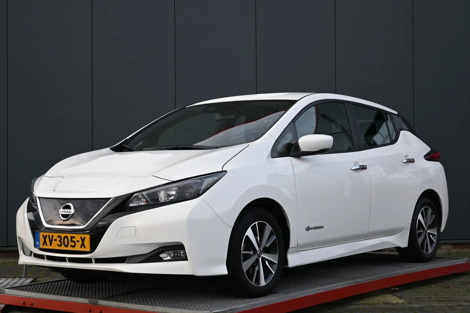 Nissan Leaf Acenta 40 kWh Blanc - 1