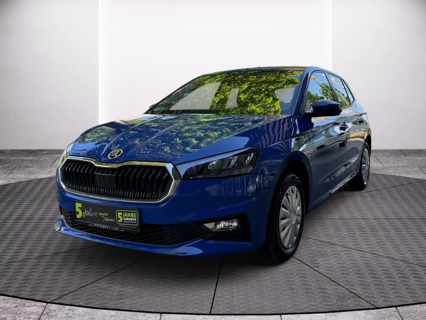 Skoda Fabia 1.0 TSI Selection LED+SHZ+LM+PDC+ParkAss Blau - 2