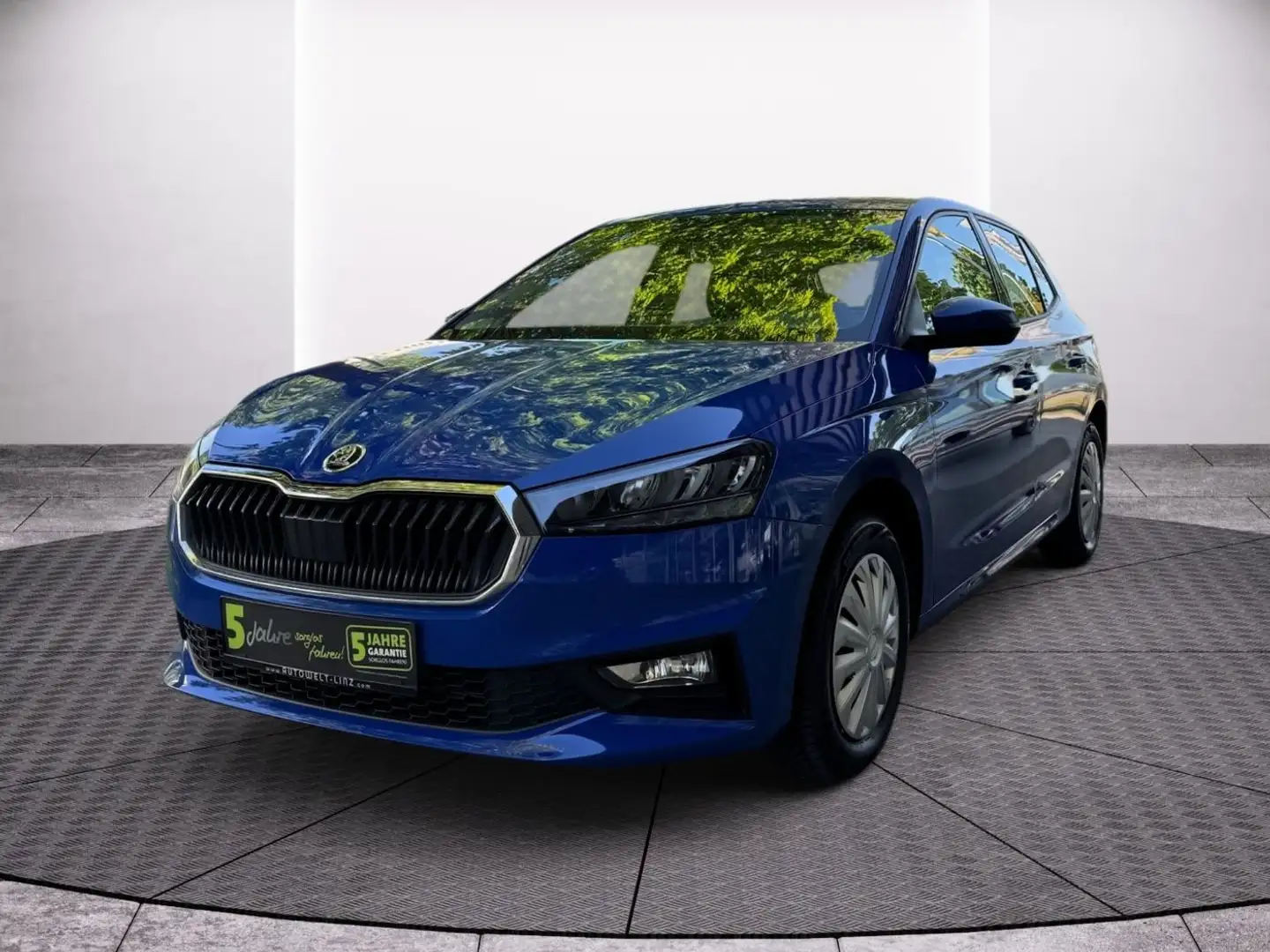 Skoda Fabia 1.0 TSI Selection LED+SHZ+LM+PDC+ParkAss Blau - 2