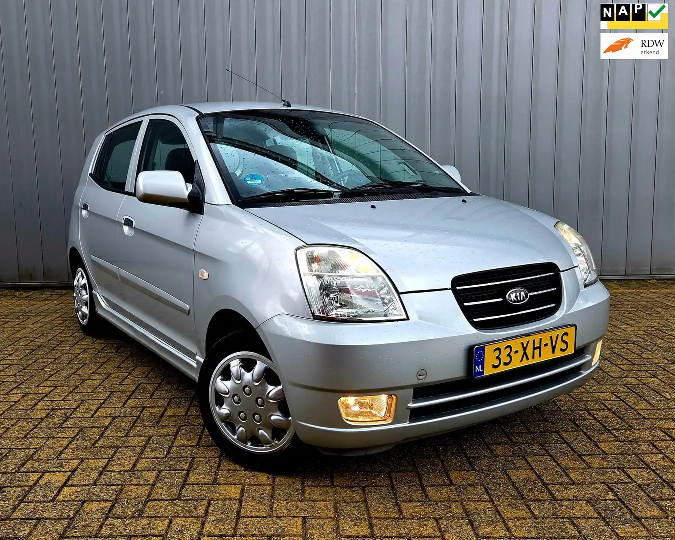 Kia Picanto 1.0 Bling 66.600km !! NAP Goed Onderhouden !!! Gri - 1