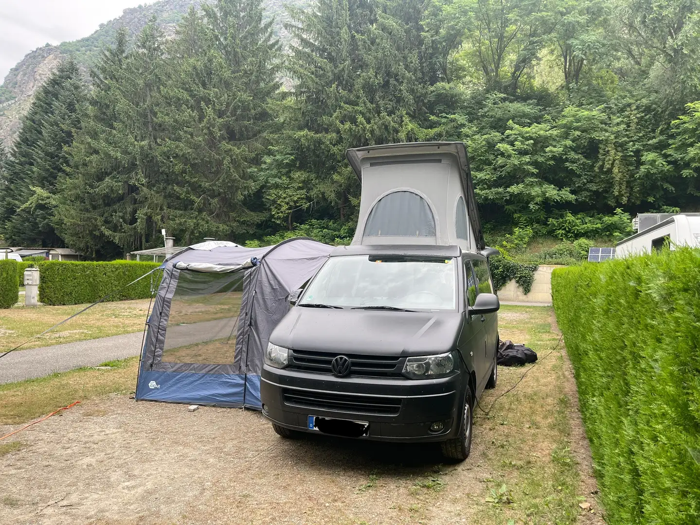 Volkswagen T5 Multivan Camper Tüv/Hu NEU wenig KM Schwarz - 1