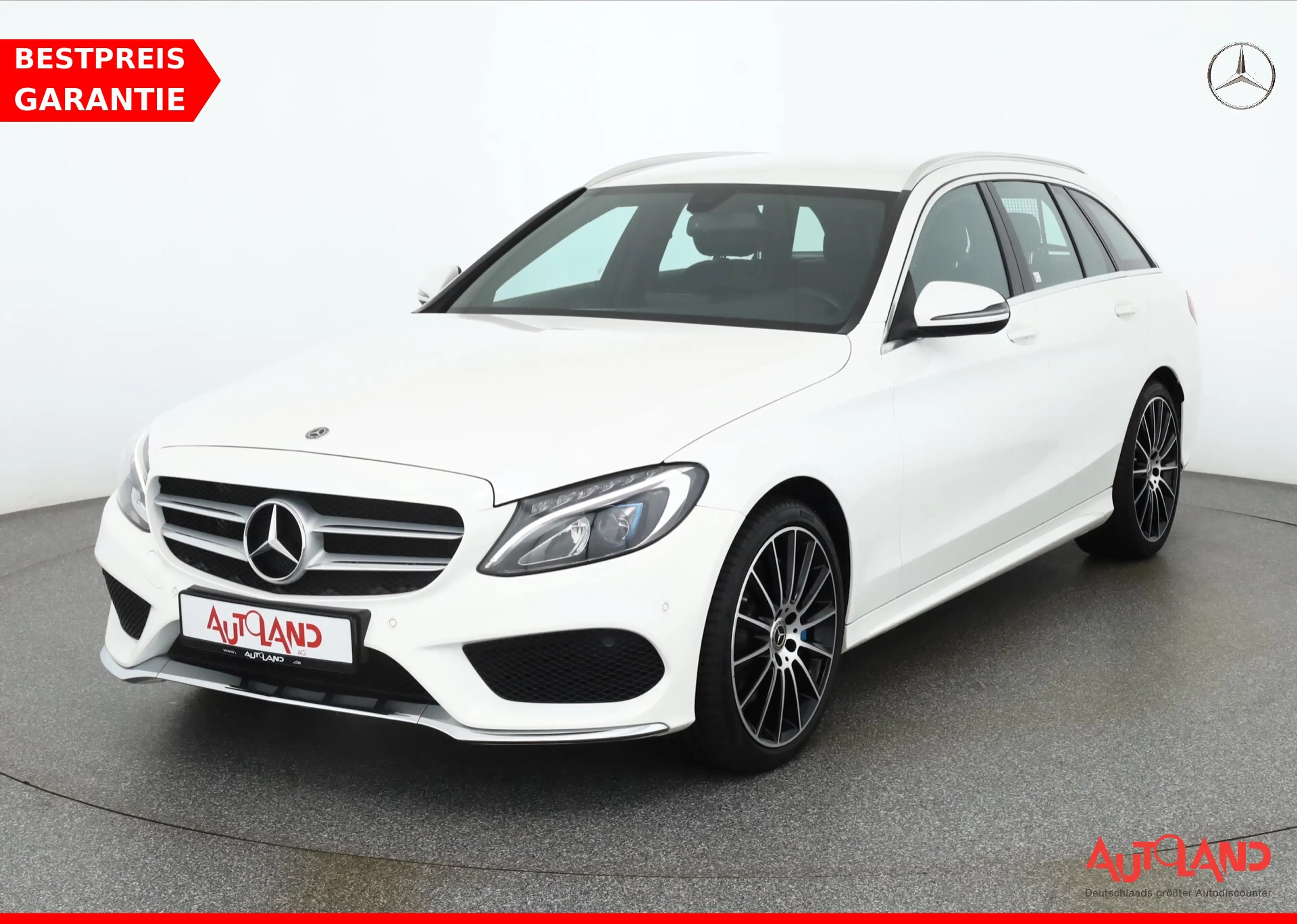 Mercedes-Benz C 350 C350 e T AMG Line LED Navi Leder AHK Sitzheizung