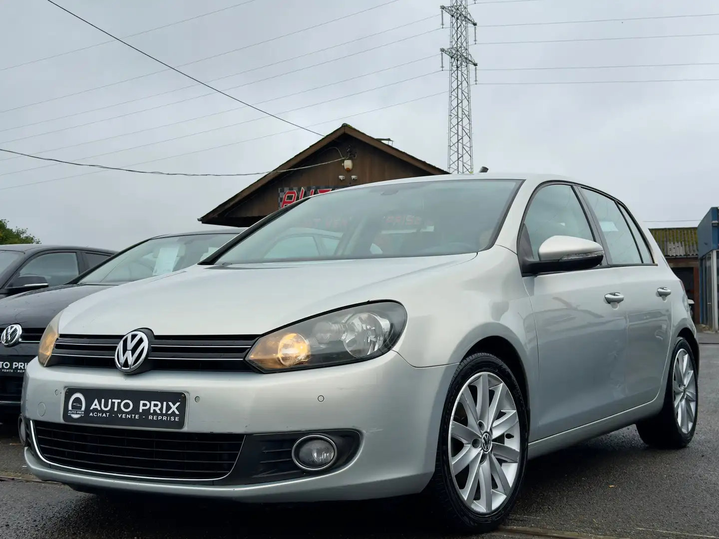 Volkswagen Golf 1.4 TSI Carat DSG Navi PDC Clim Cruise Alcantara Gris - 1