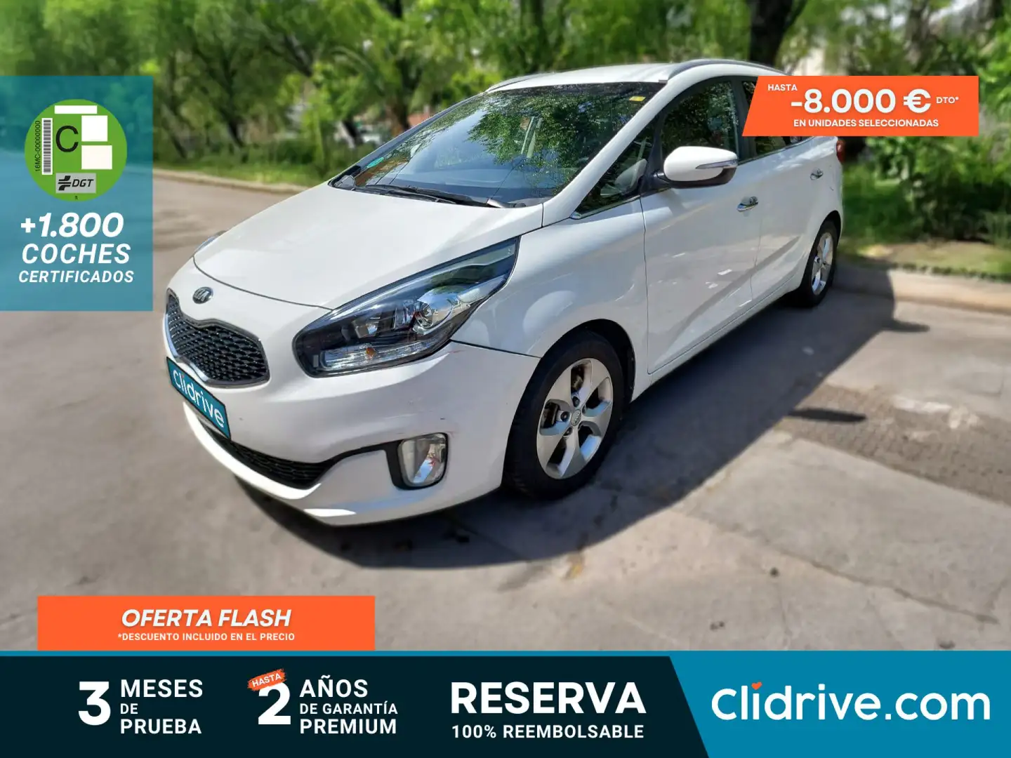 Kia Carens 1.7CRDi Eco-Dynamics Drive 115 Blanco - 1