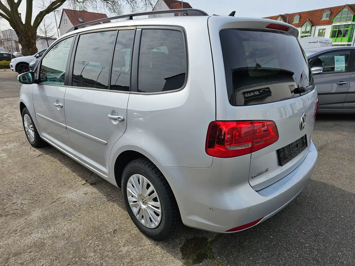 Volkswagen Touran 1.6 TDI DPF DSG Comfortline Navi Sitzh.Parkpilot Silber - 2