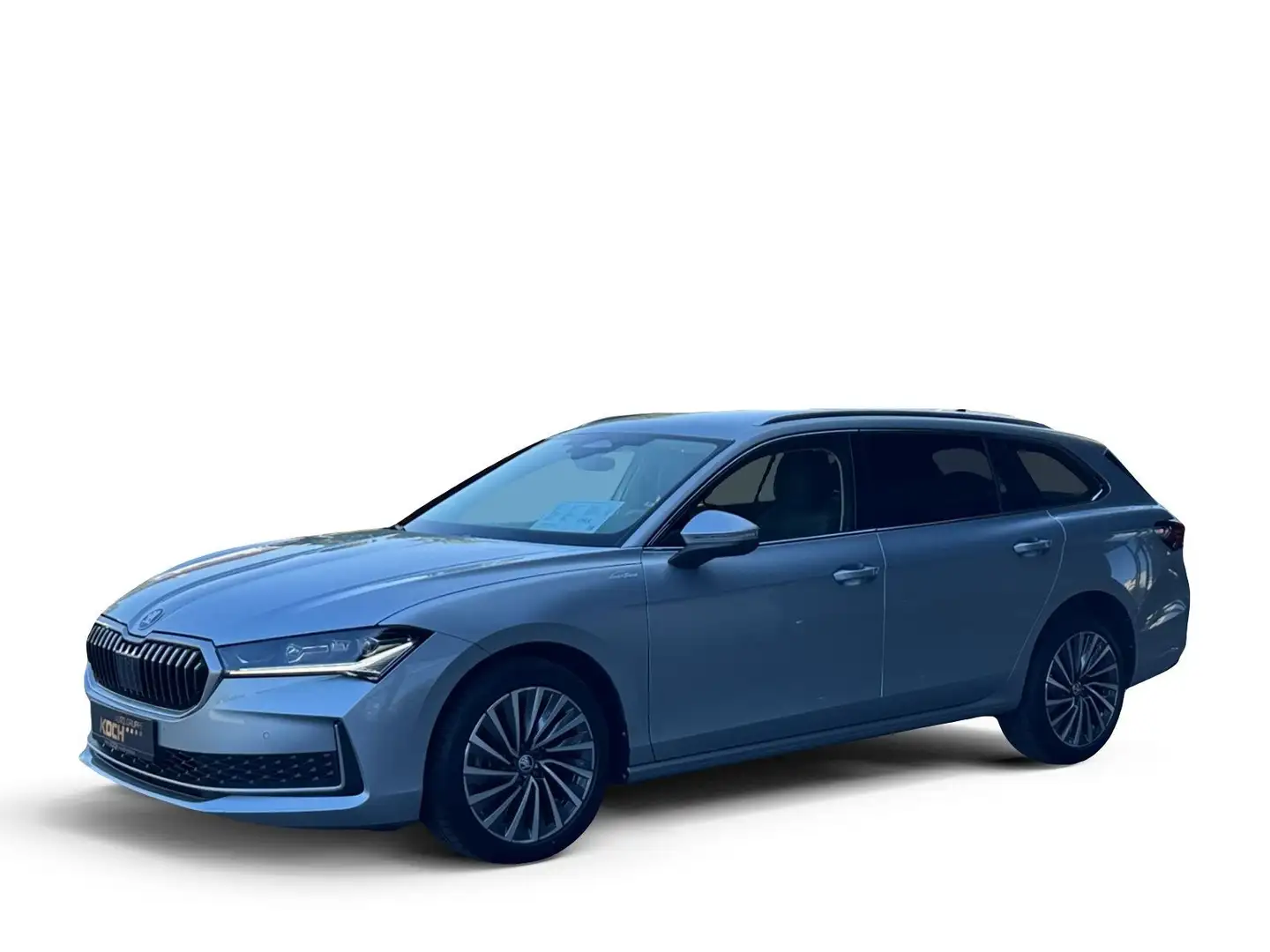 Skoda Superb Combi L&K 2.0 TDI DSG *NAVI*MATRIX-LED* Zilver - 2
