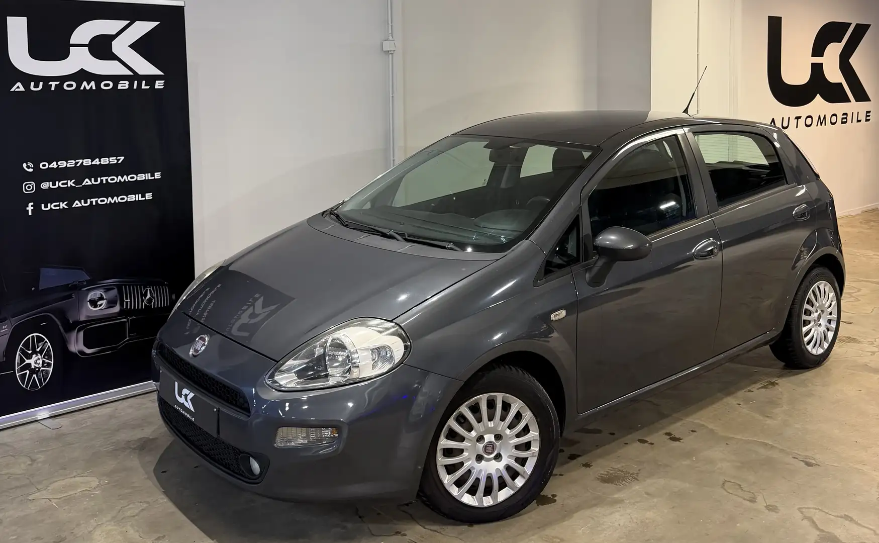 Fiat Punto Punto 1.2i Easy // garenti Gris - 1