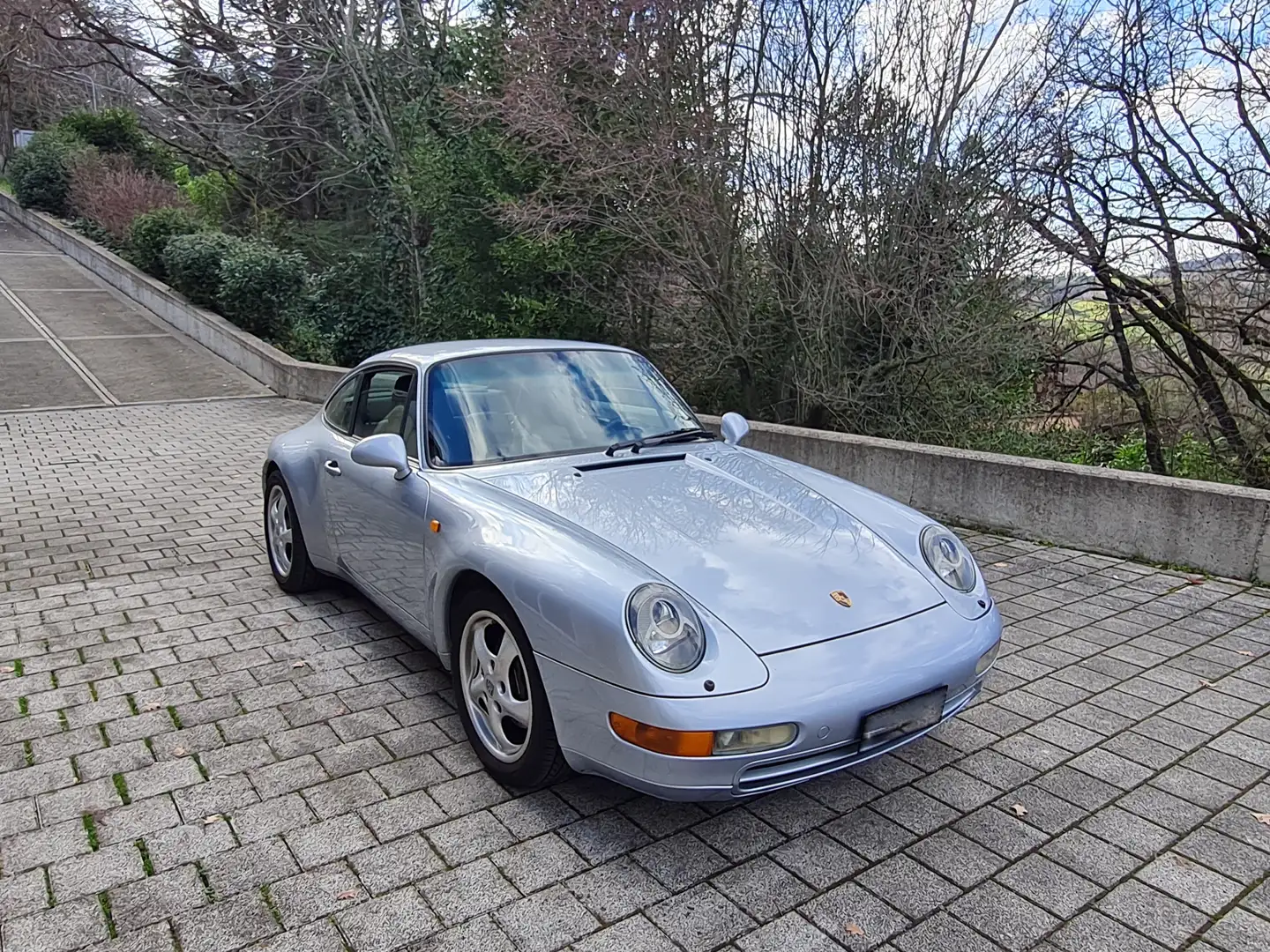 Porsche 993 911 Coupe 3.6 Carrera Grijs - 1