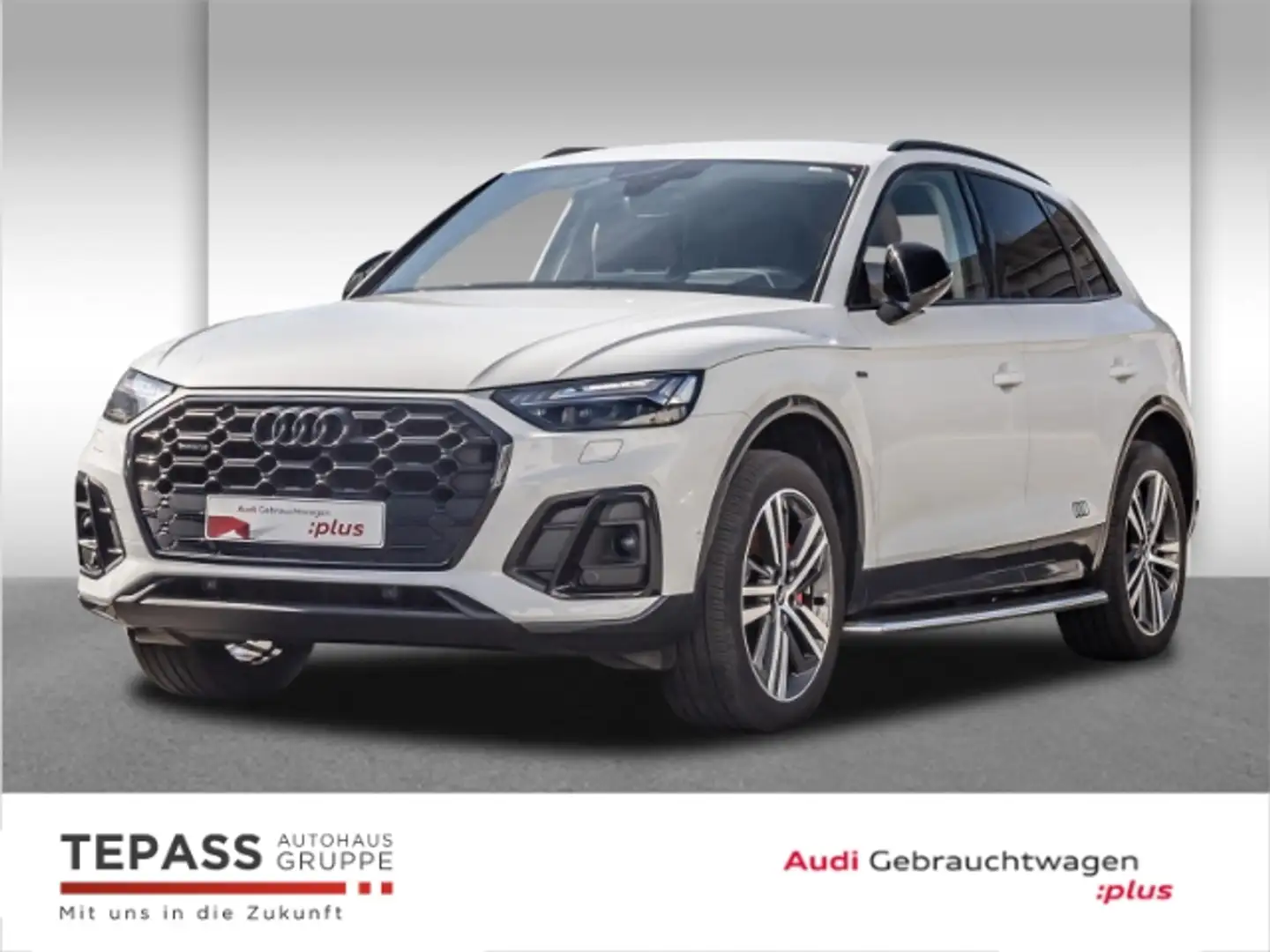 Audi Q5 50 TDI QUATTRO S LINE EDITION MATRIX LED NAVI LEDE Wit - 1