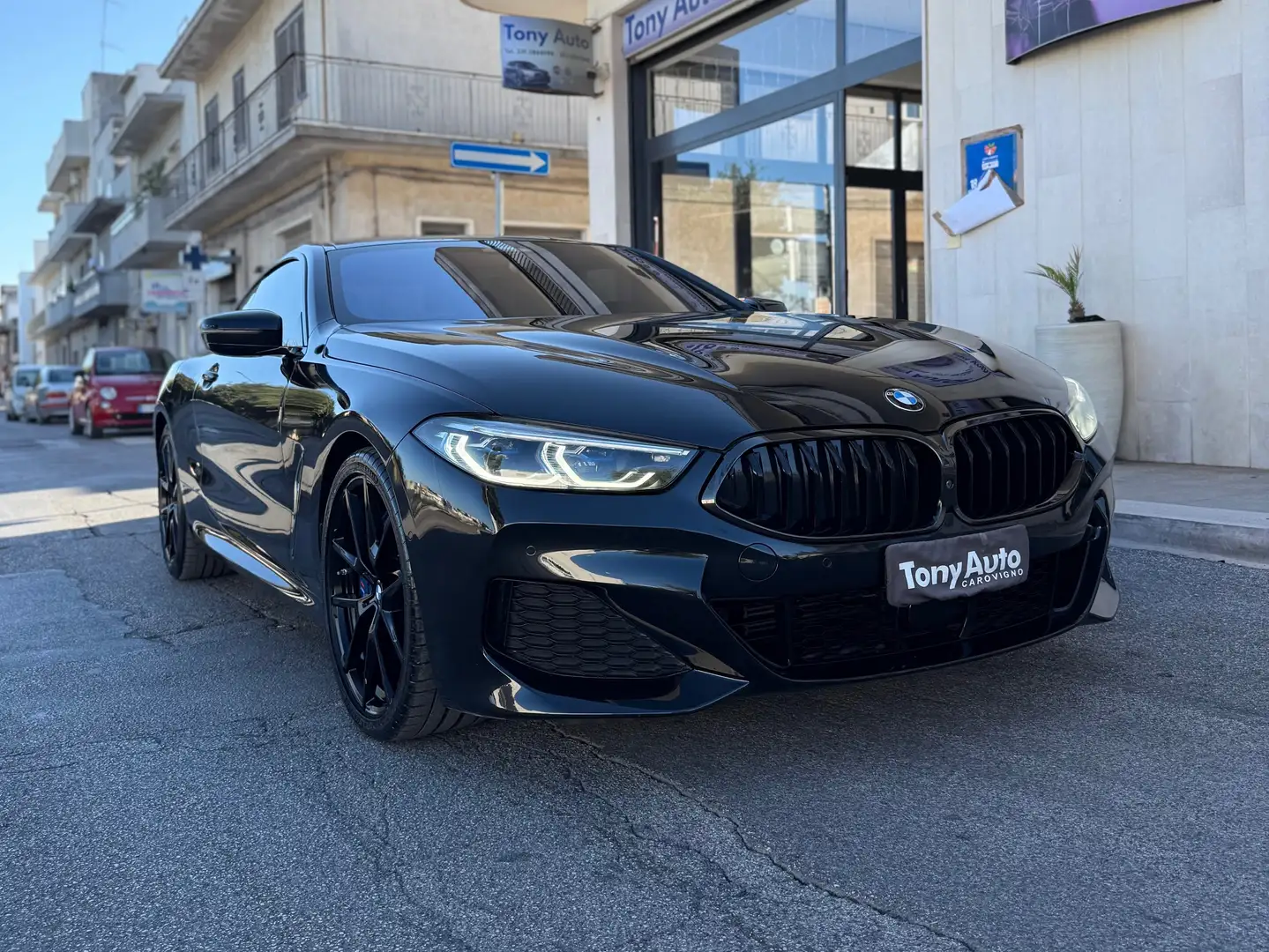 BMW 840 d Coupe xdrive Individual MSport LUCI SOFFUSE,NAVI Schwarz - 1