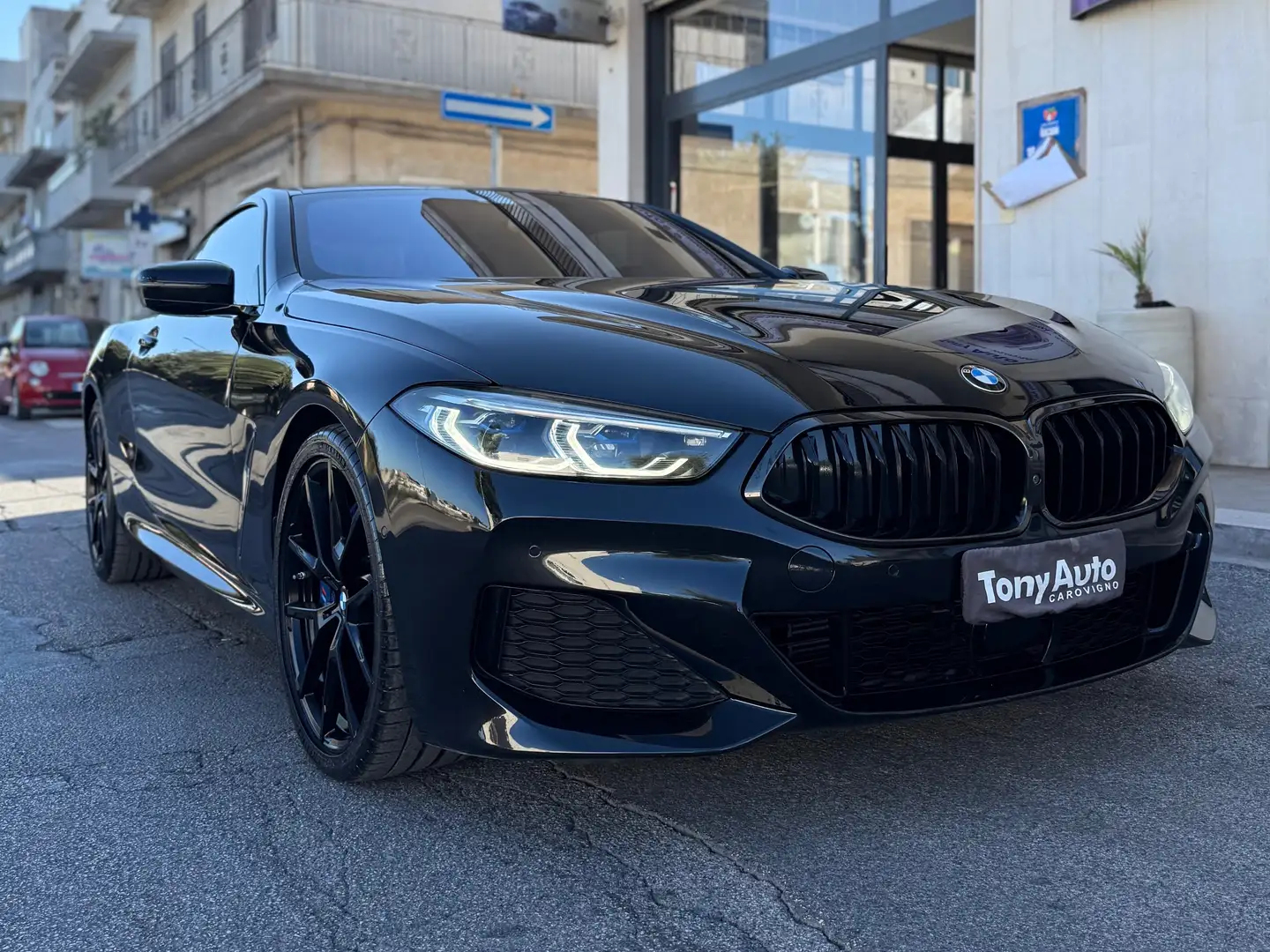 BMW 840 d Coupe xdrive Individual MSport LUCI SOFFUSE,NAVI Schwarz - 2