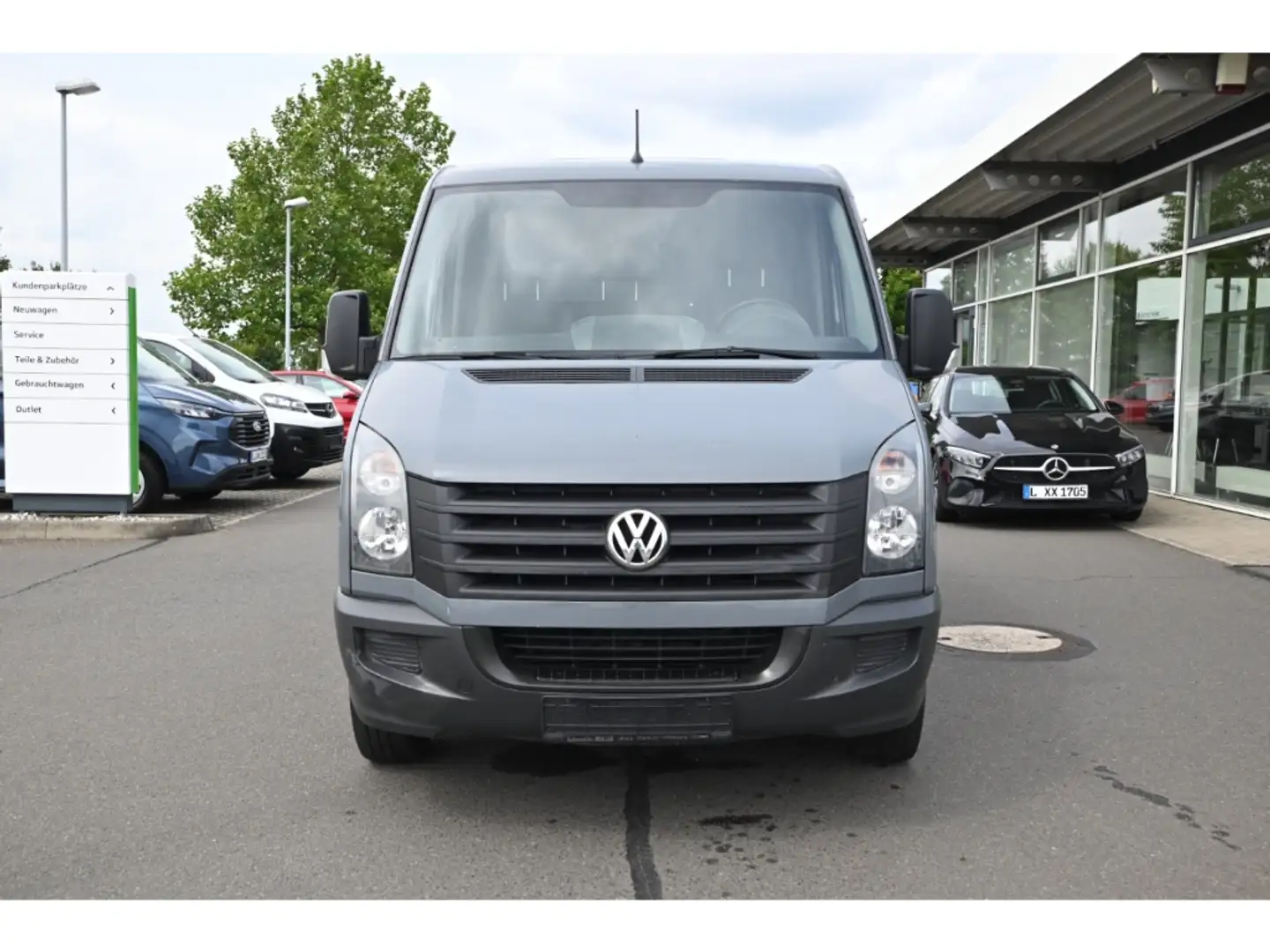 Volkswagen Crafter Kasten L1H1 2.0 TDI AHK Klima Gris - 2