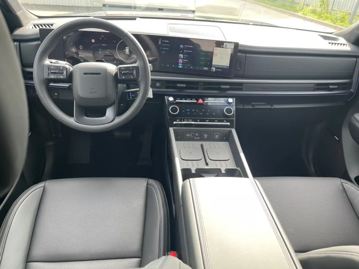 Hyundai SANTA FE 1.6 T-GDi HEV 4WD AT 7 posti XCLASS Nero - 1