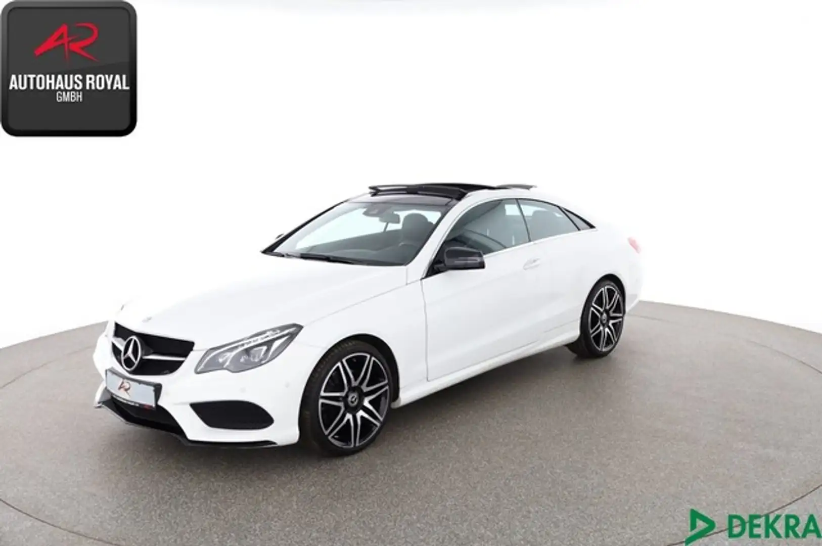 Mercedes-Benz E 200 Coupe AMG HARMAN/K,MEMORY,COMAND,KEYLESS White - 1