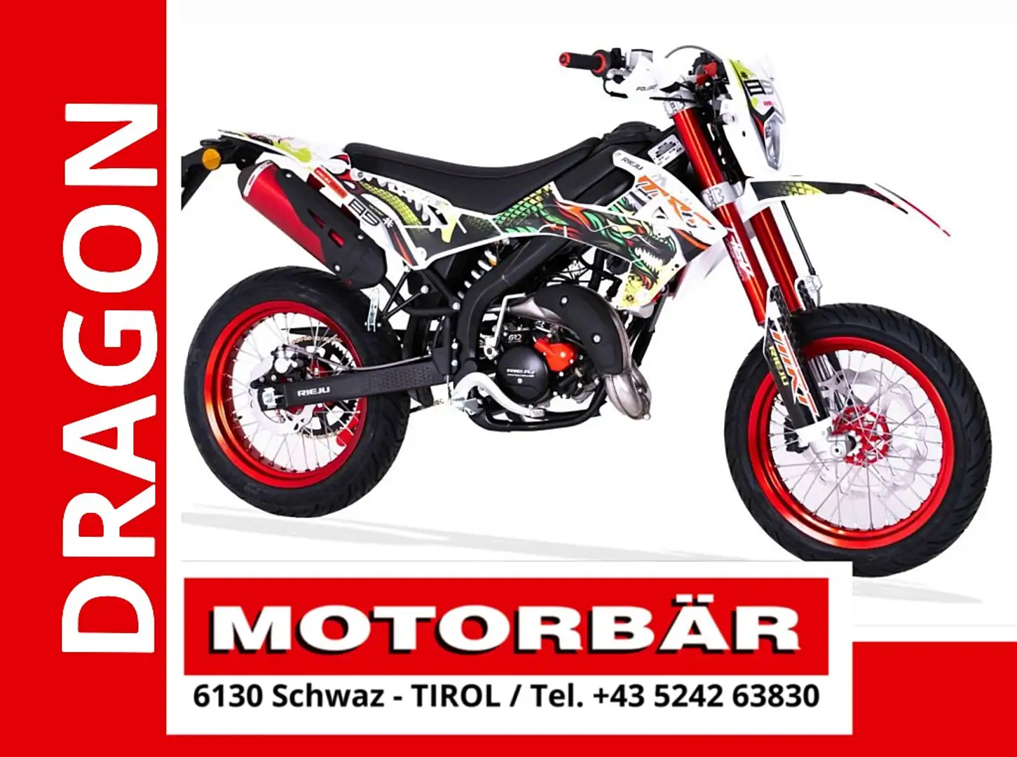 Rieju MRT SM MRT 50 SM Trophy DRAGON NINJA - 1