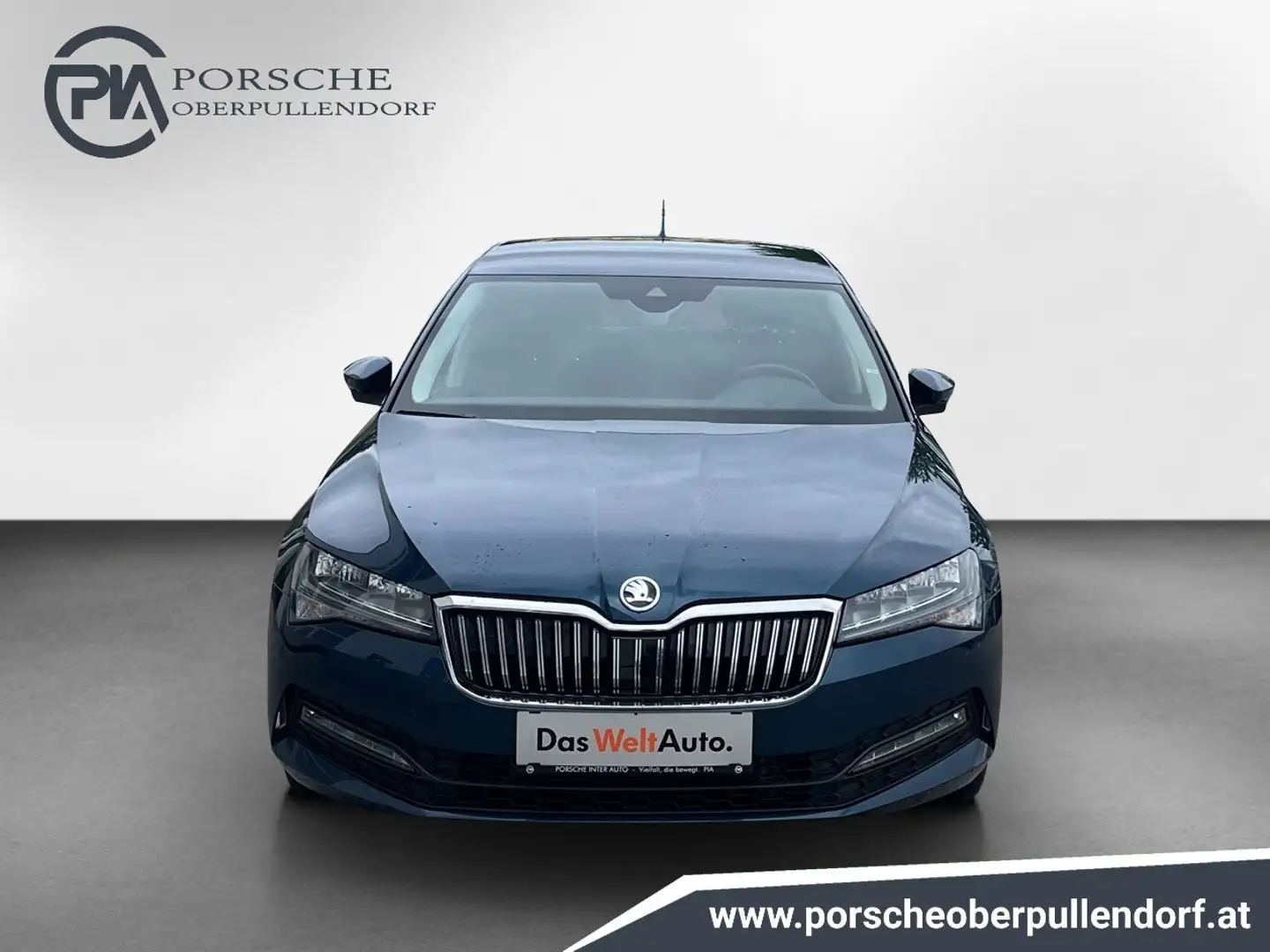 Skoda Superb 4x4 Ambition TDI DSG Blauw - 2