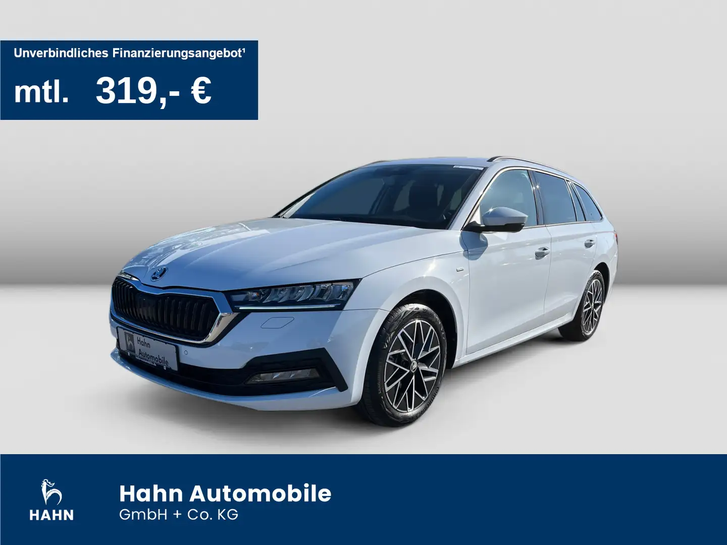 Skoda Octavia Combi Clever 1.5TSI DSG LED Kamera AHK Weiß - 1