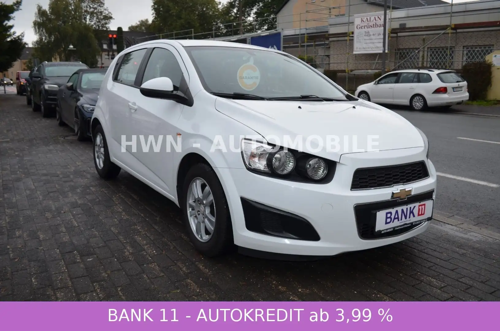 Chevrolet Aveo Schrägheck LT+*Klima*4xTÜRIG*AHK*TEMPOM.* Weiß - 2