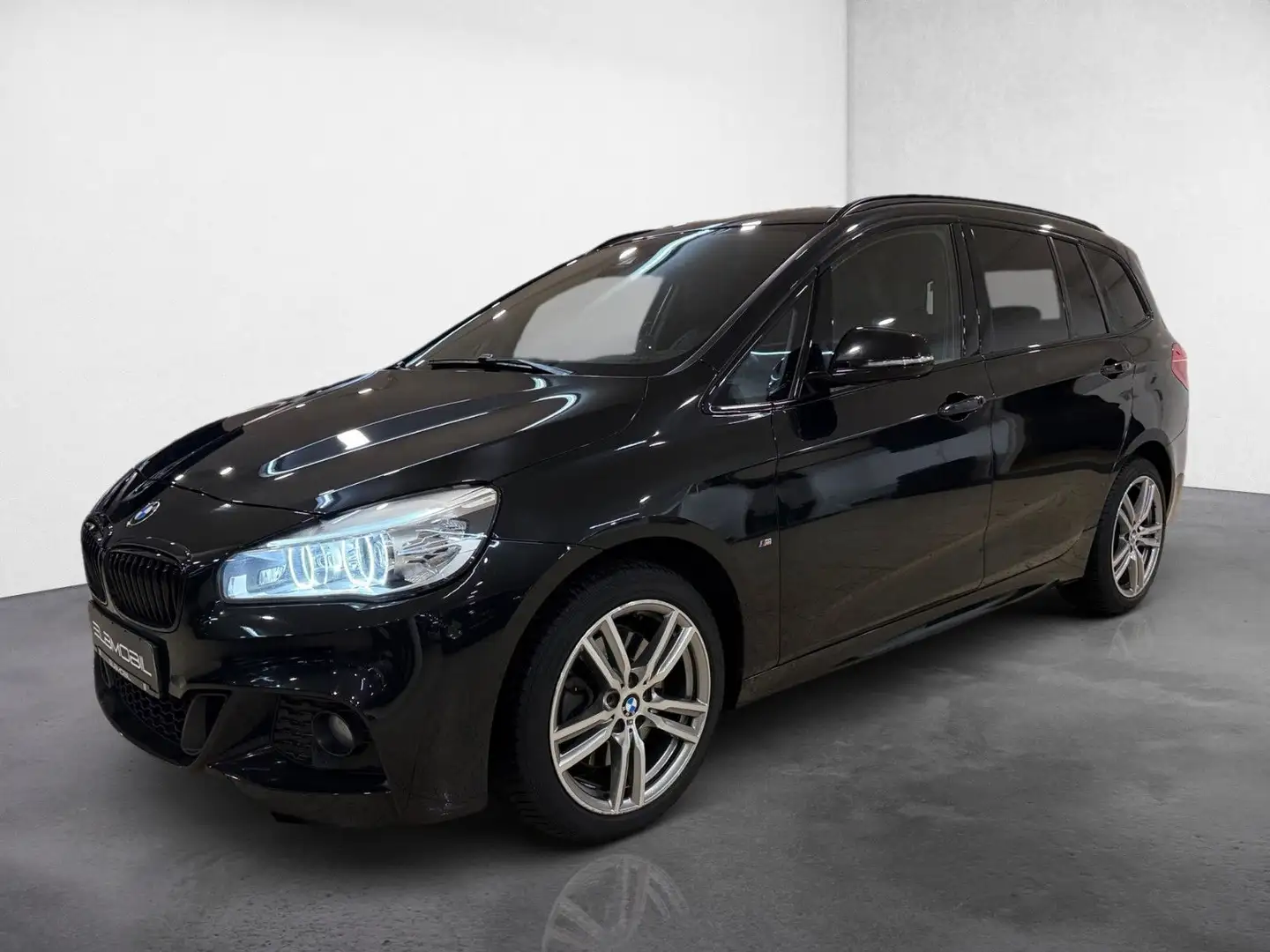 BMW 220 d Gran Tourer M Sport-ConnectedDrive-H&K-Pano Schwarz - 2