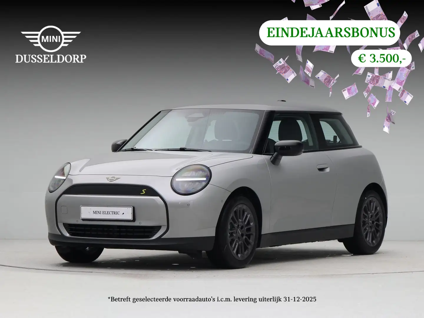 MINI Cooper SE Essential PRIVATE LEASE EUR 397,- (48 mnd/10.000 k Grau - 1
