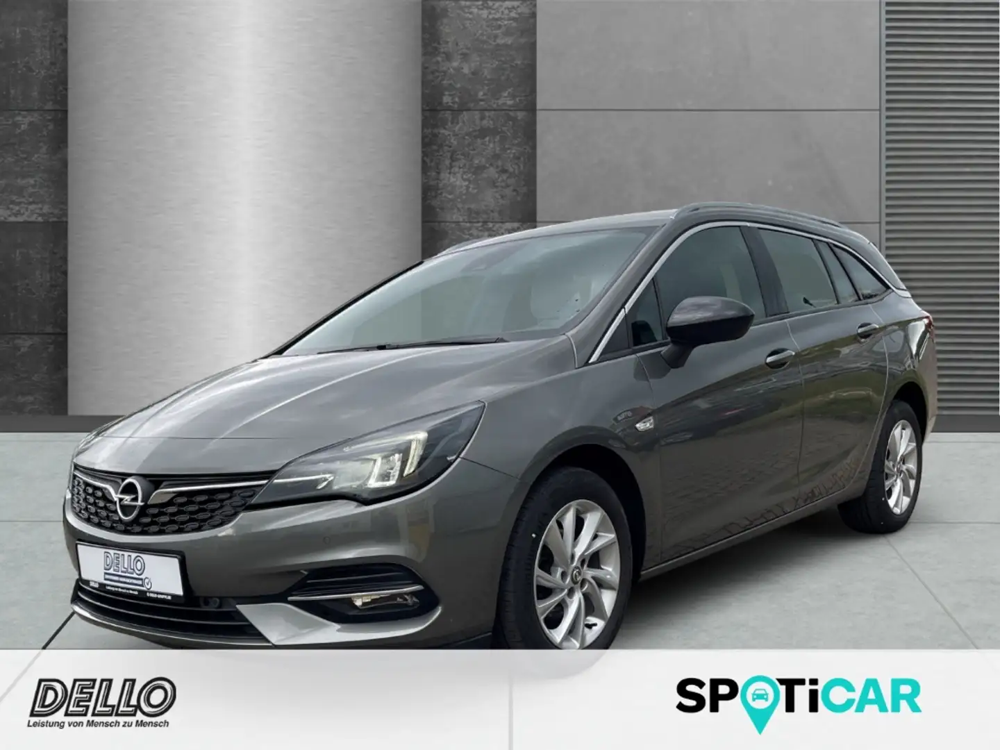 Opel Astra ST Business Elegance, Automatik ,Navi, LenkradHZG, Grau - 1
