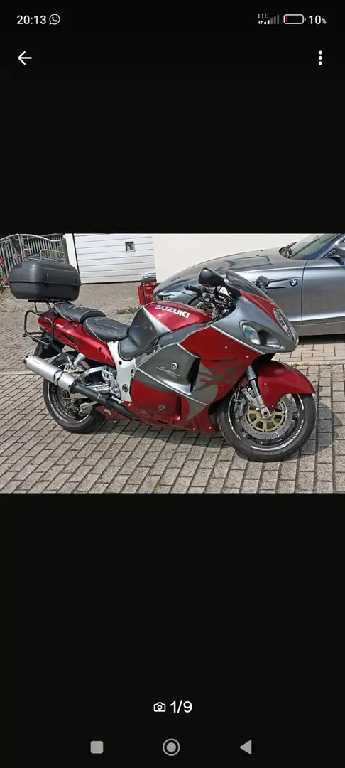 Suzuki Hayabusa GSX 1300 R Piros - 1