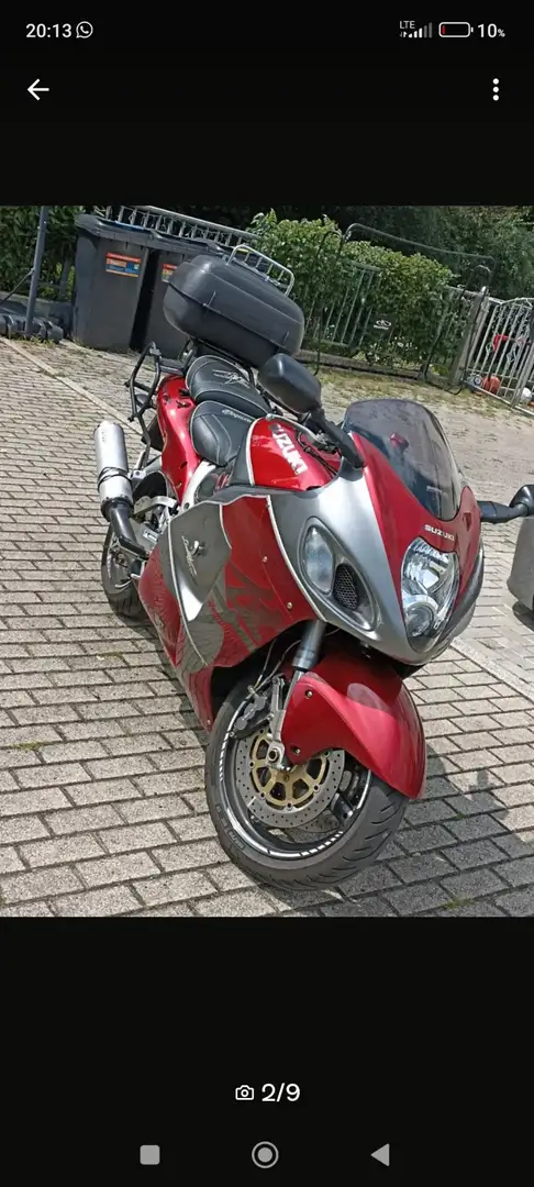 Suzuki Hayabusa GSX 1300 R Piros - 2