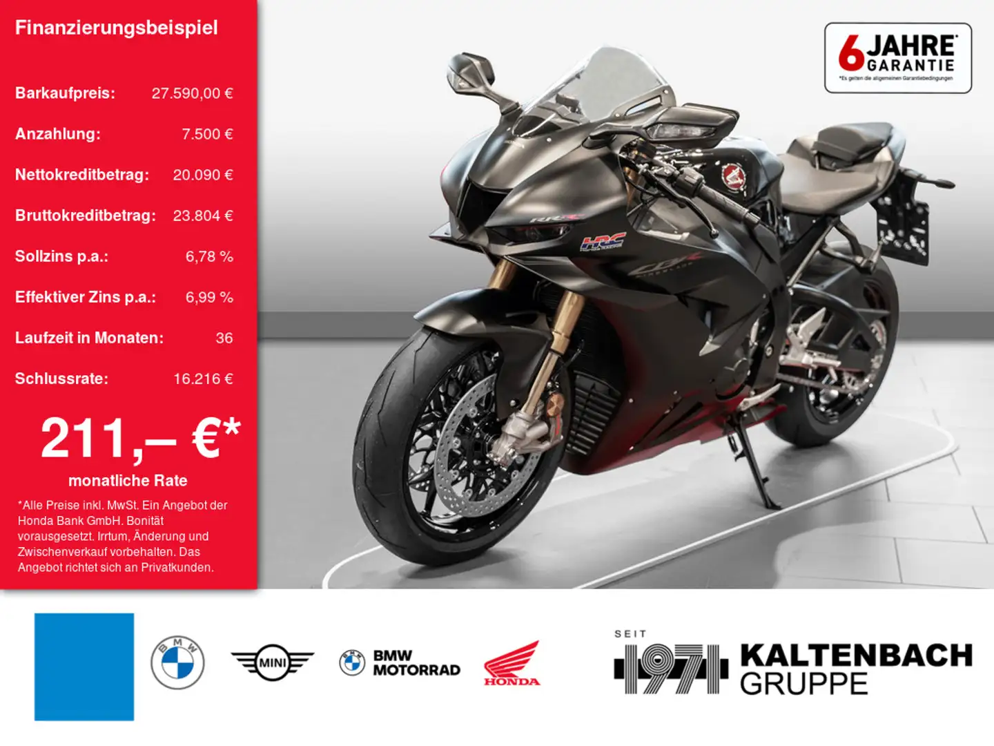 Honda CBR 1000 RR-R Fireblade SP LED Akrapovic Negro - 1