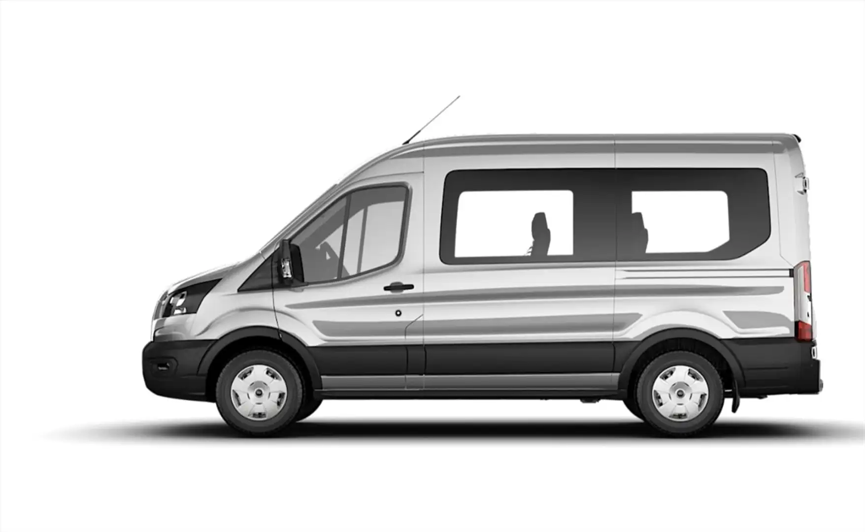 Ford Transit Transit V363 TA CombiM1 Trd 130cv 350 L2H2 Argento - 2