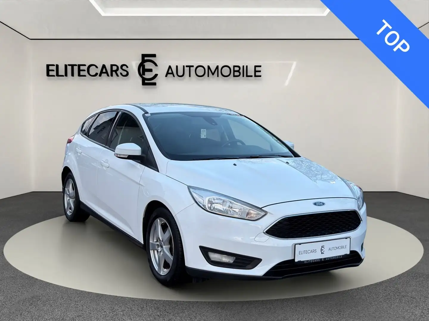 Ford Focus 1,0 EcoBoost TITANIUM / SITZHEIZUNG / RÜCKFAHRKAM Weiß - 1
