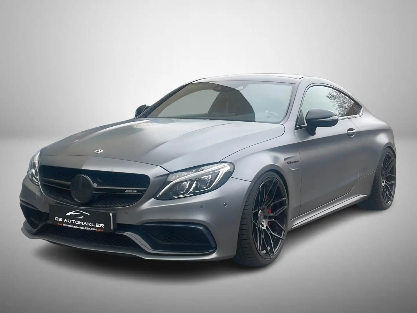 Mercedes-Benz C 63 AMG C 63S AMG Coupe Burmester Pano Magno Perf. AGA Grau - 1