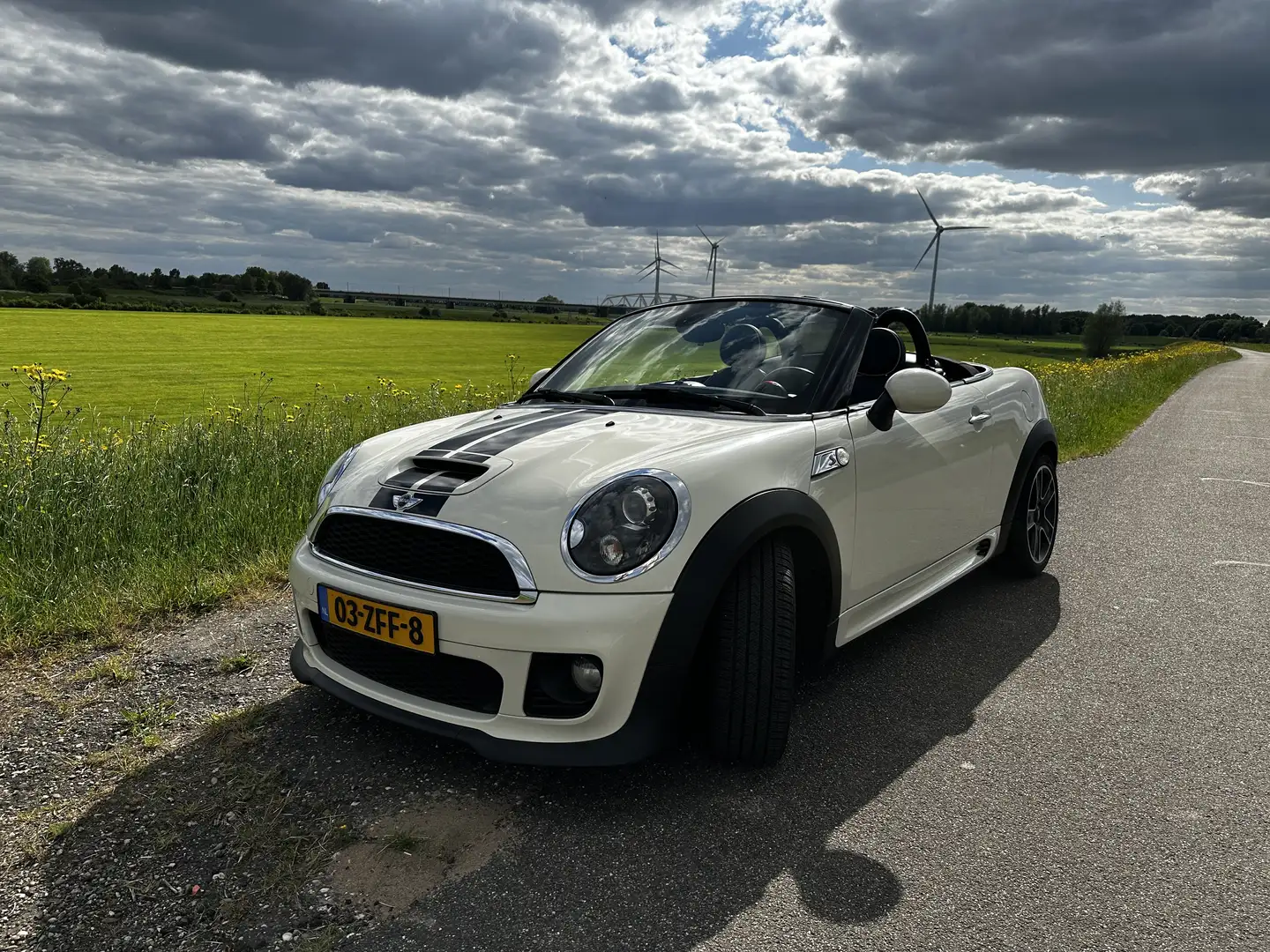 MINI Cooper 1.6 Cooper S Roadster JWC Nav 184PK 17” Weiß - 1
