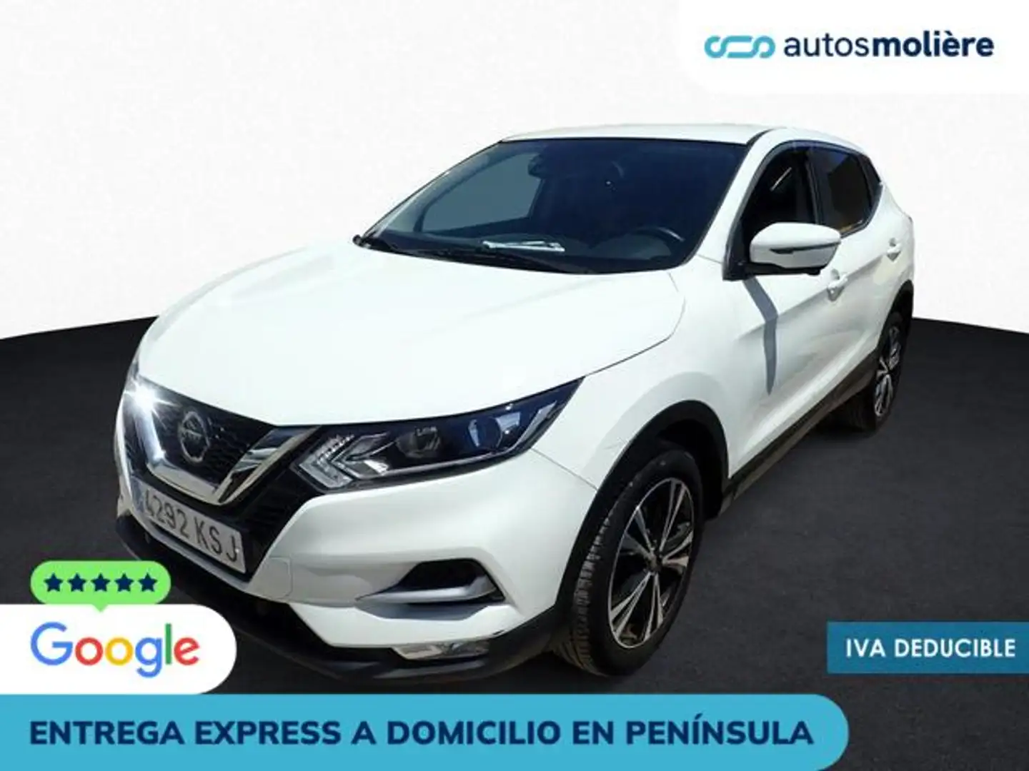 Nissan Qashqai 1.5dCi N-Connecta 4x2 85kW Blanco - 1