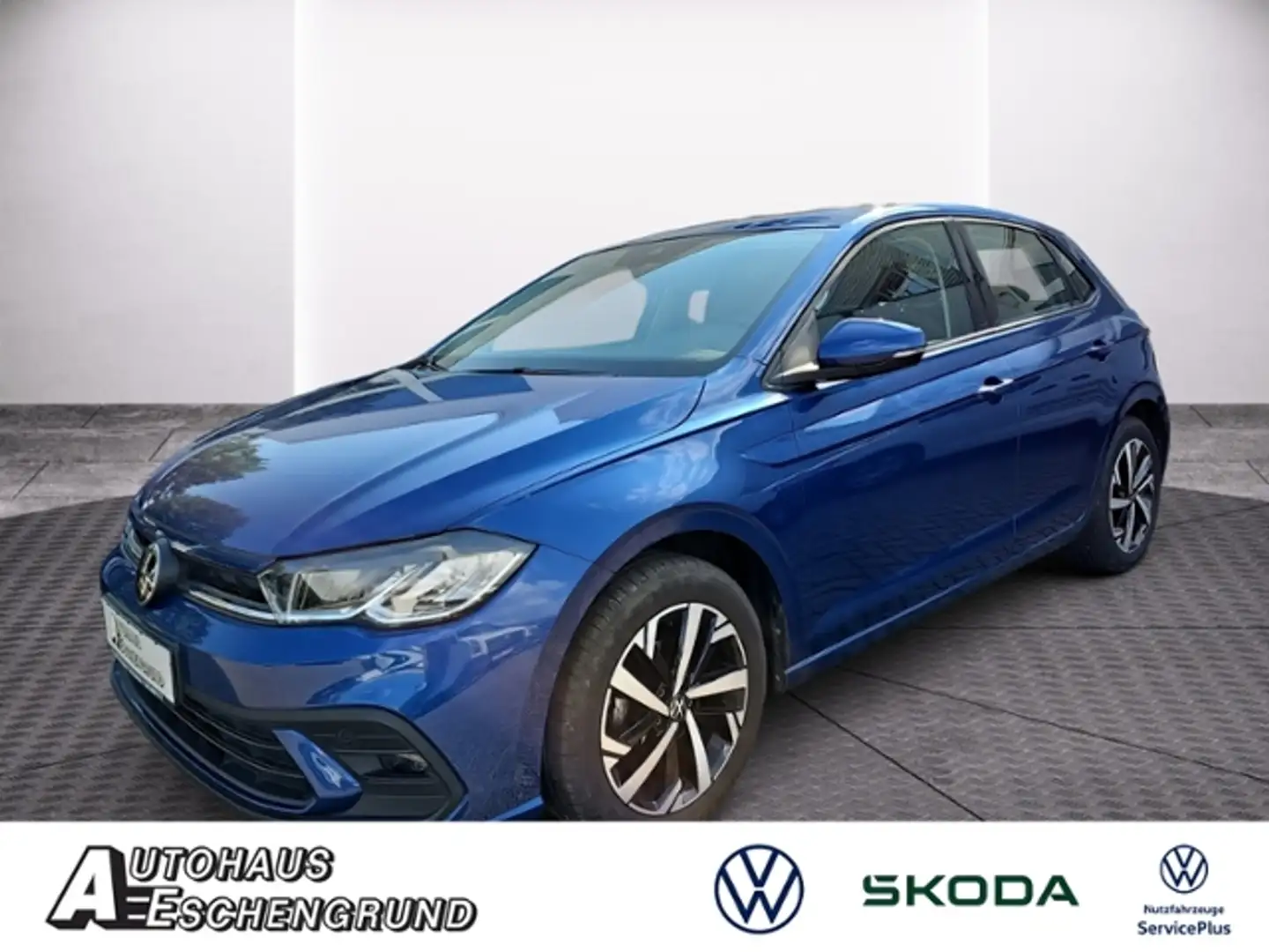 Volkswagen Polo 1.0 TSI Life ACC PDC DAB+ LED CLIMATRONIC Blauw - 1