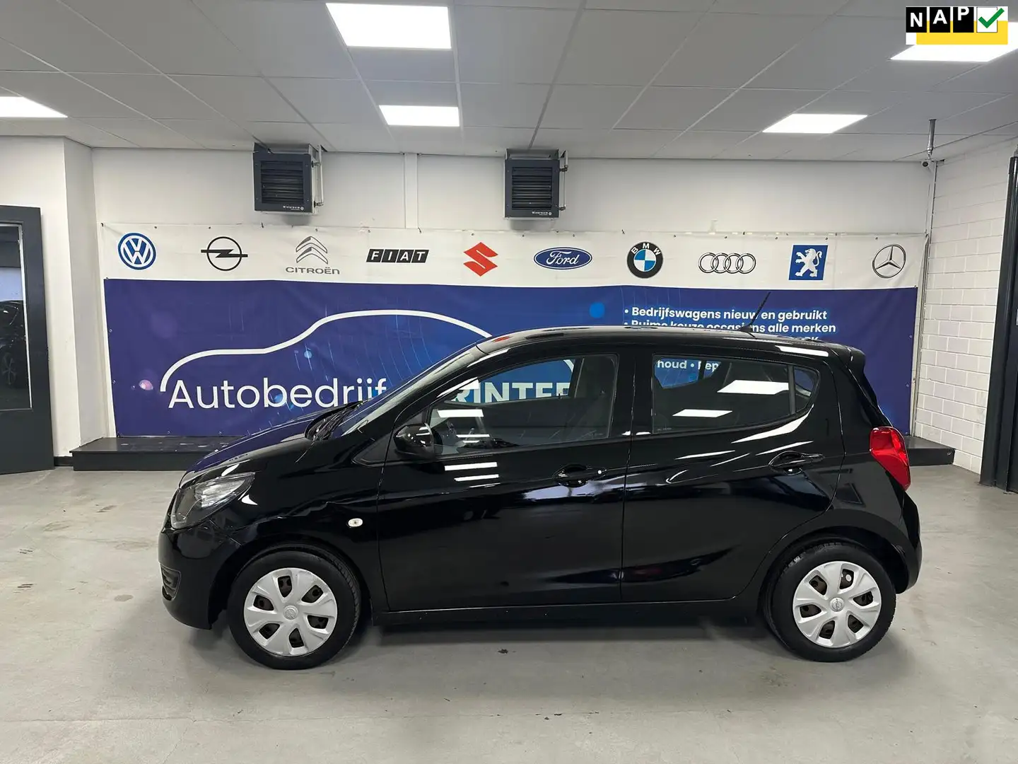Opel Karl 1.0 ecoFLEX Edition NAP/CRUIS/AIRCO Noir - 1