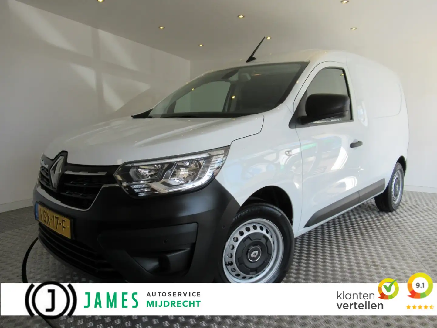 Renault Express 1.5 dCi 95pk Comfort, Betimmering, Parkeersensoren Blanco - 1